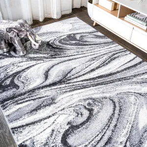 JONATHAN Y Alcudia Abstract Marble Contemporary Area Rug