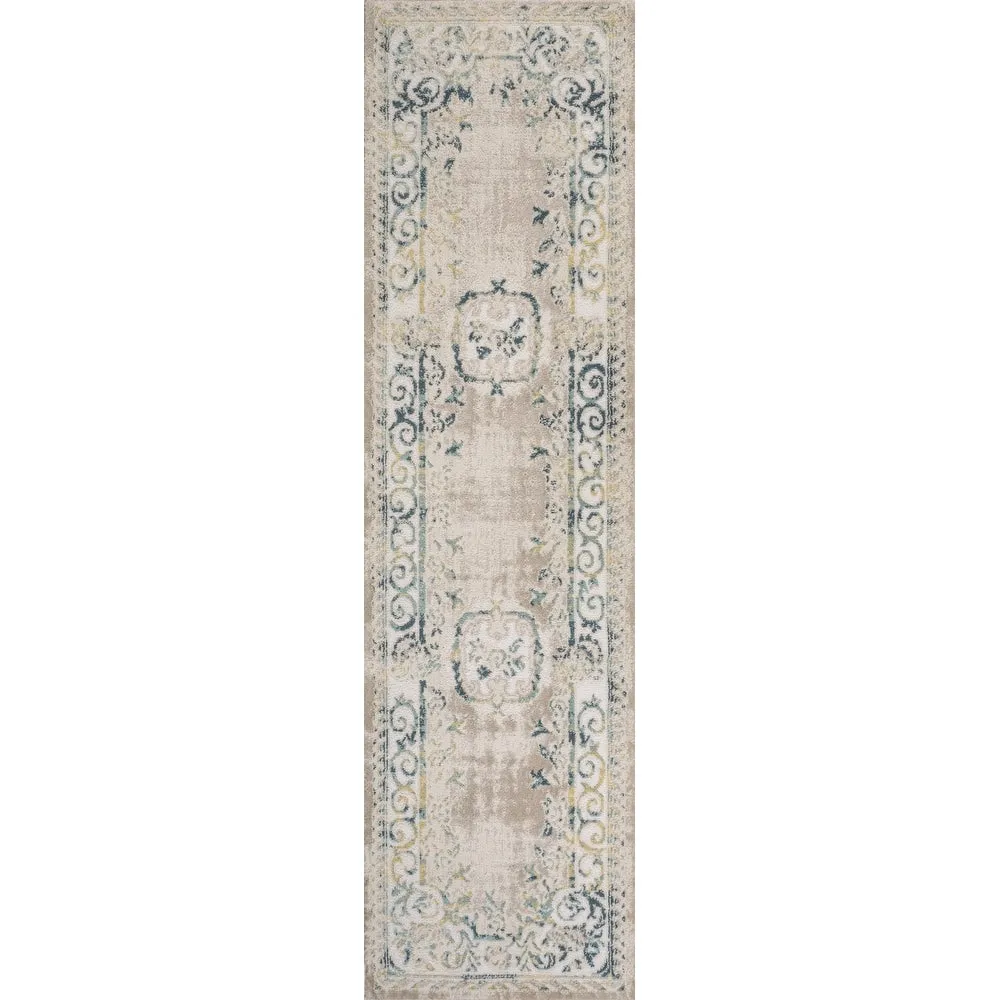 JONATHAN Y Amir Cottage Medallion Area Rug