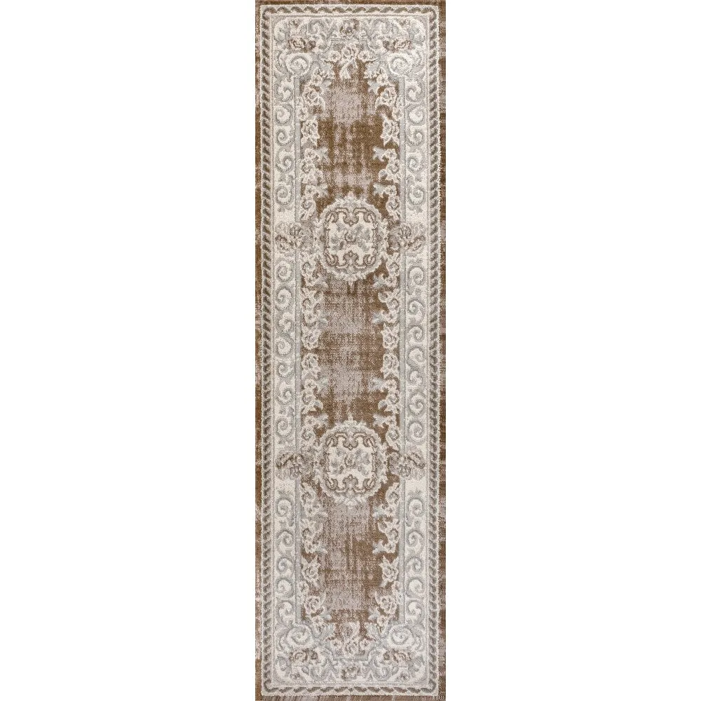 JONATHAN Y Amir Cottage Medallion Area Rug