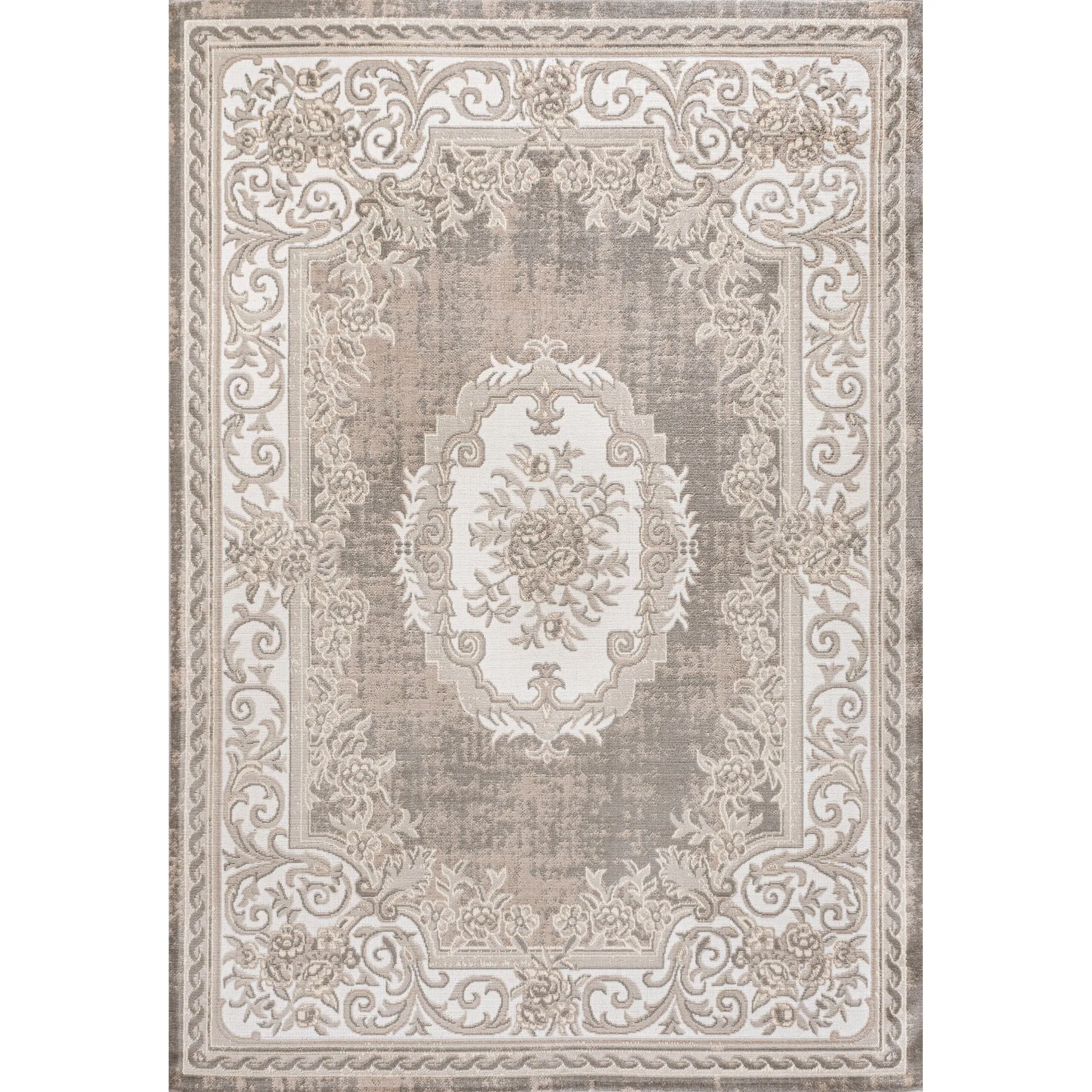 JONATHAN Y Amir Cottage Medallion Area Rug