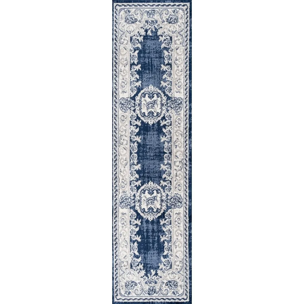 JONATHAN Y Amir Cottage Medallion Area Rug