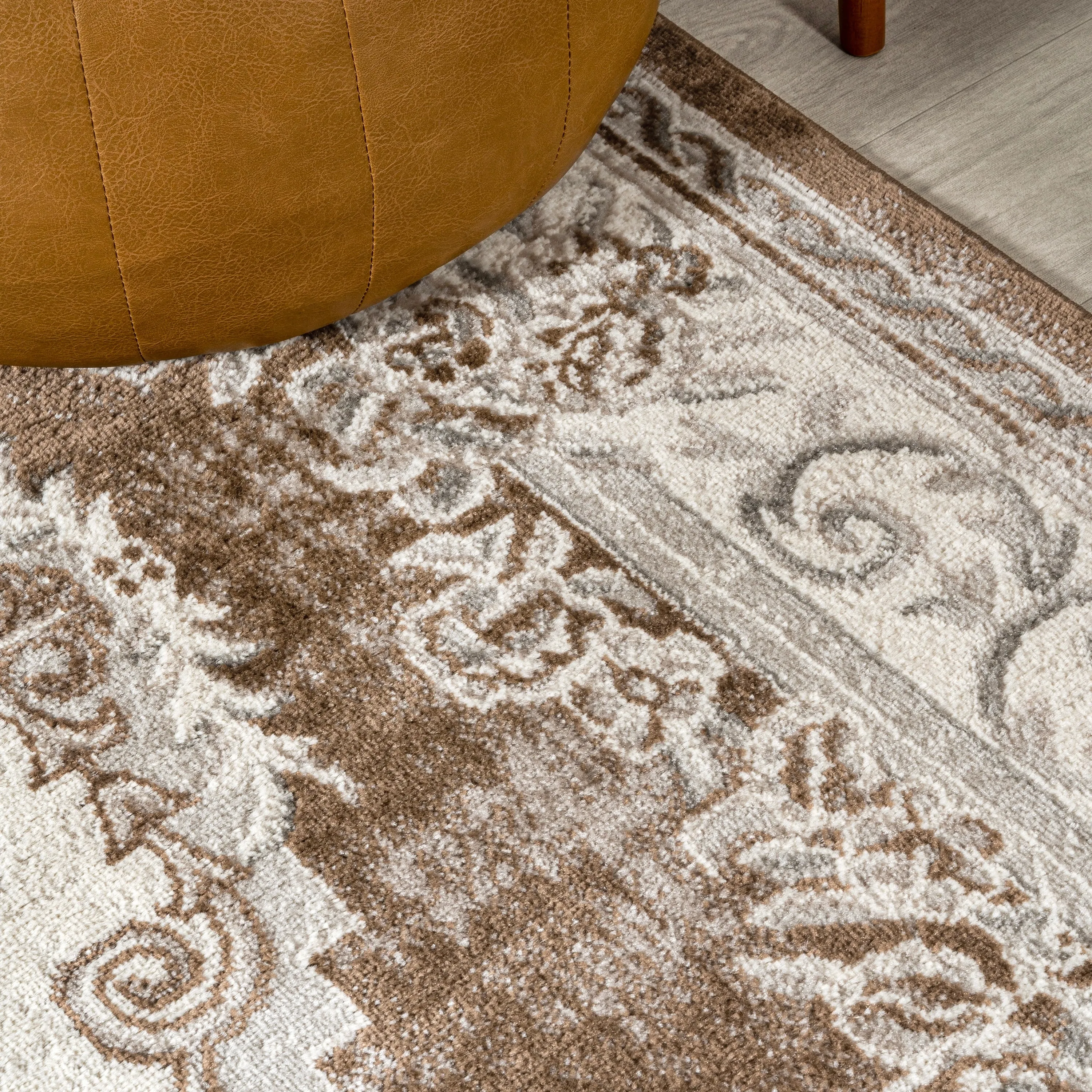 JONATHAN Y Amir Cottage Medallion Area Rug