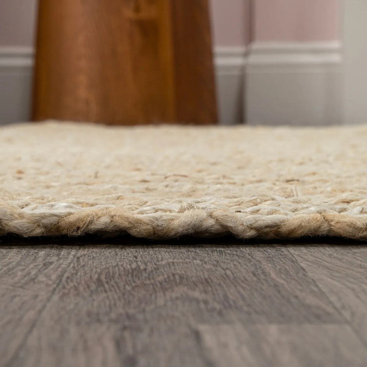 JONATHAN Y Estera Hand Woven Herringbone Chunky Jute Area Rug