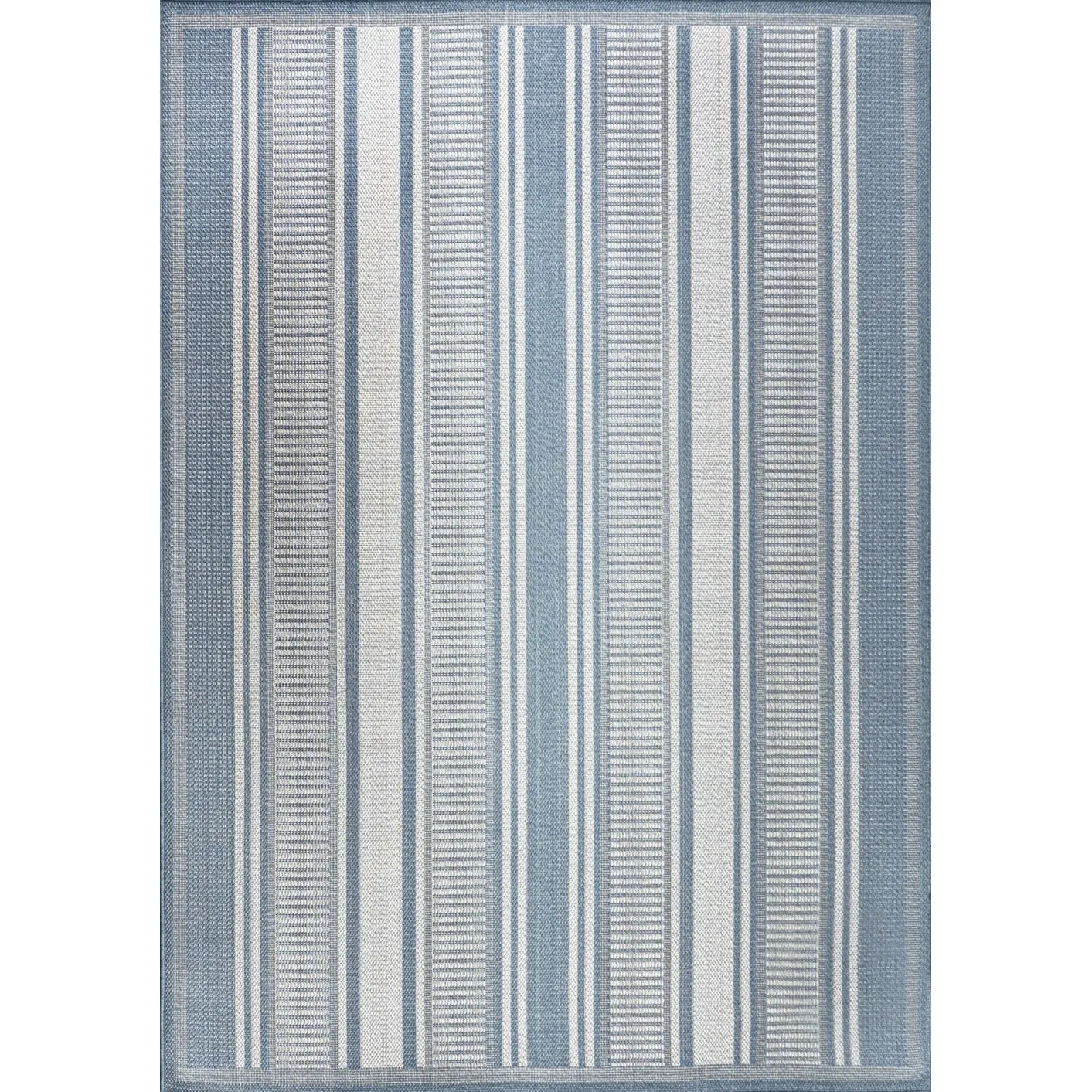 JONATHAN Y Negril Modern Double Stripe Indoor/Outdoor Area Rug