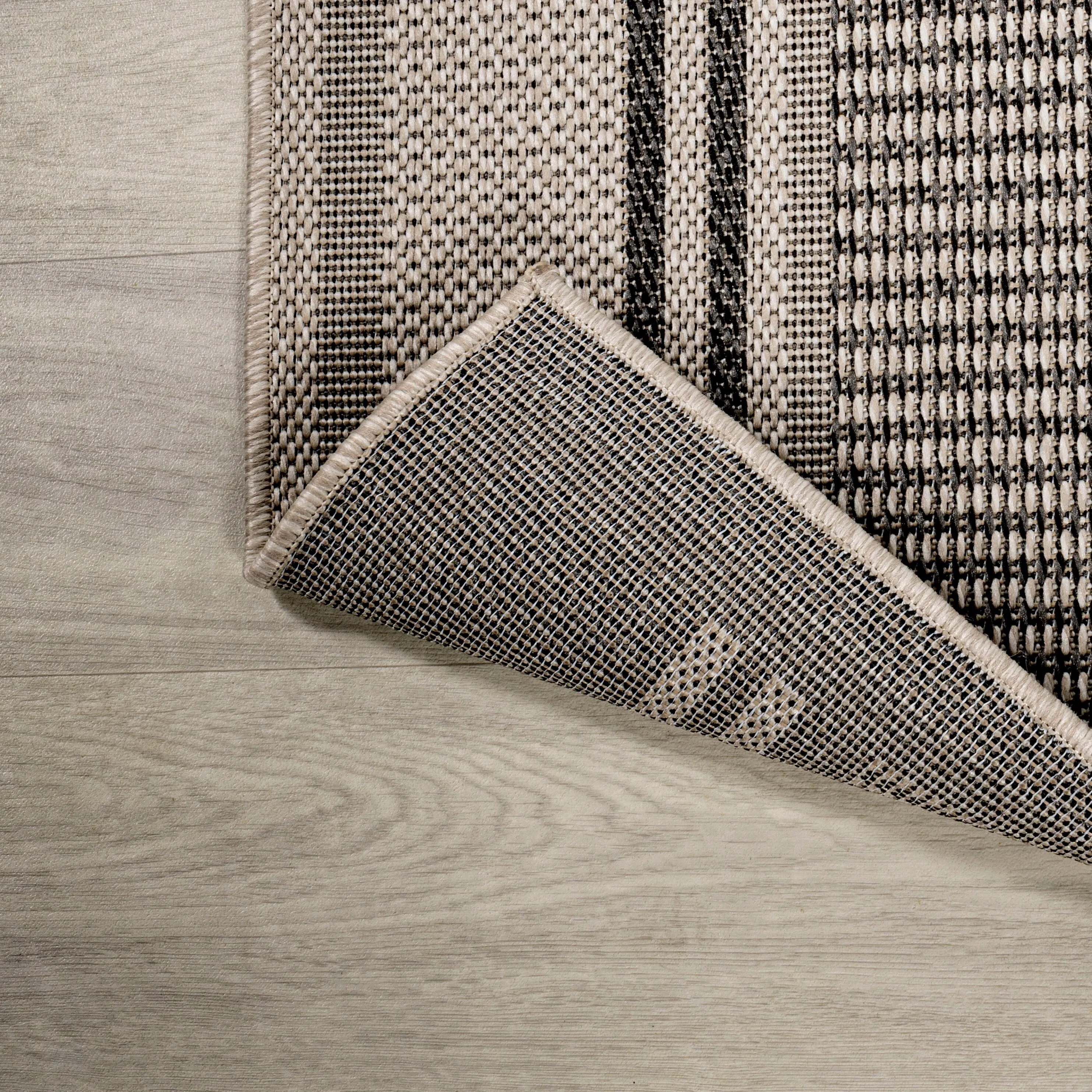 JONATHAN Y Negril Modern Double Stripe Indoor/Outdoor Area Rug