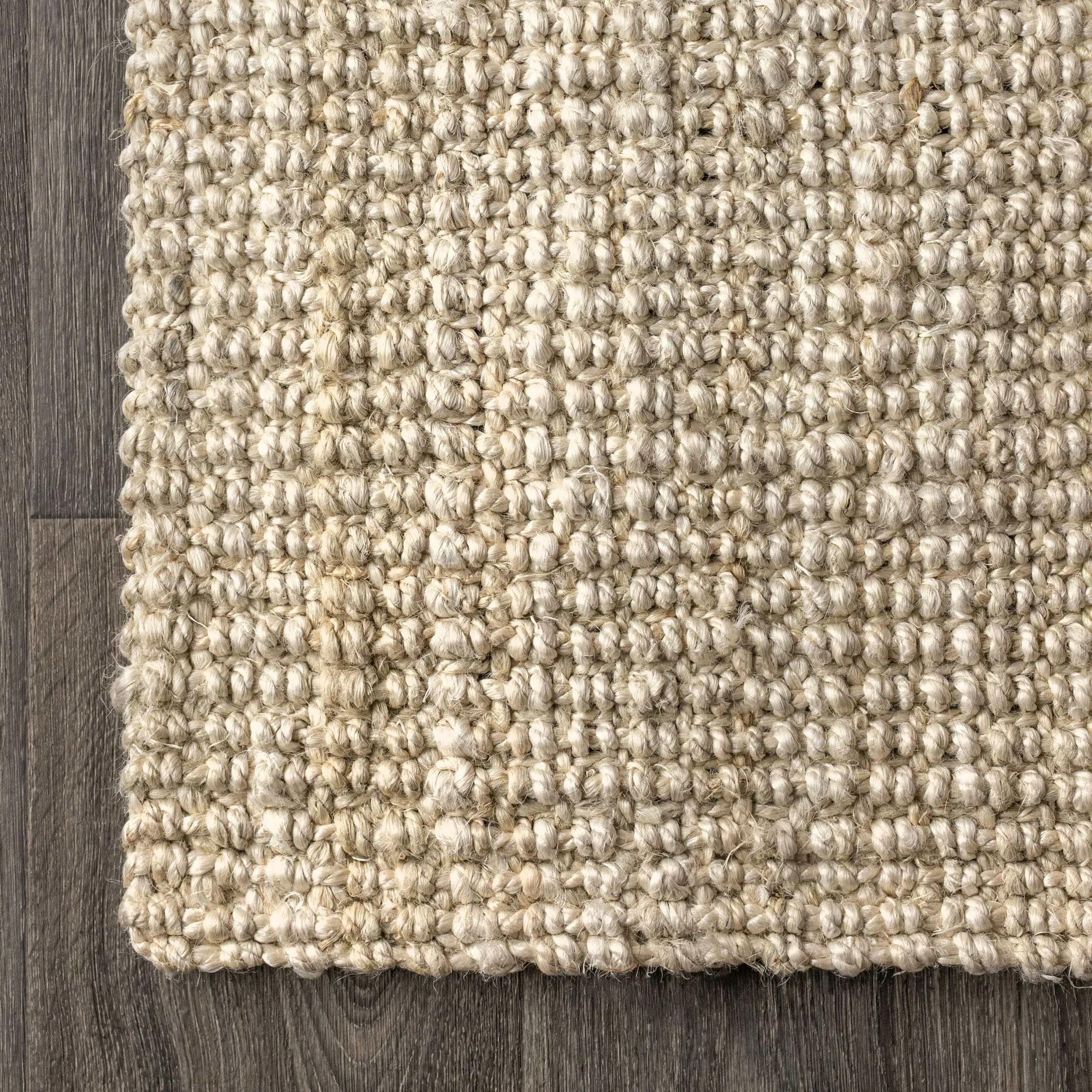 JONATHAN Y Pata Hand Woven Chunky Jute Area Rug