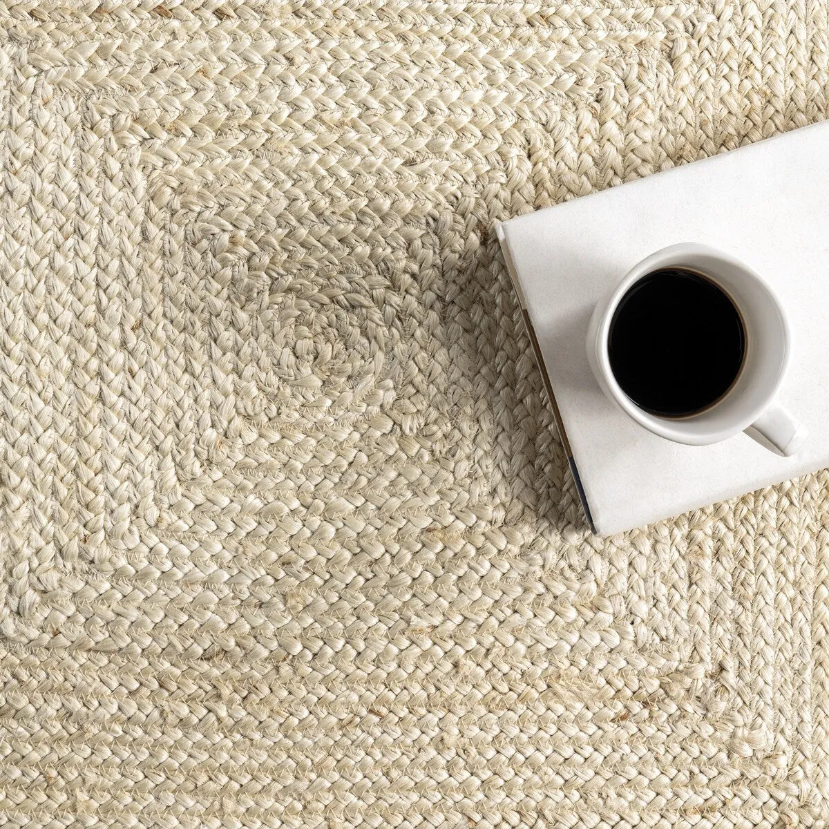 Juniper Tiled Jute Area Rug