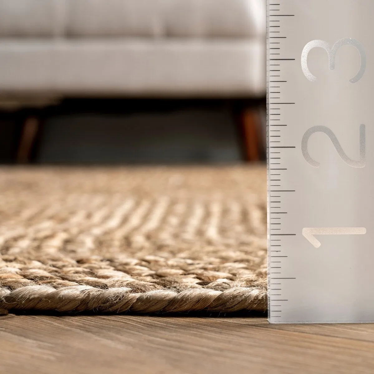 Juniper Tiled Jute Area Rug