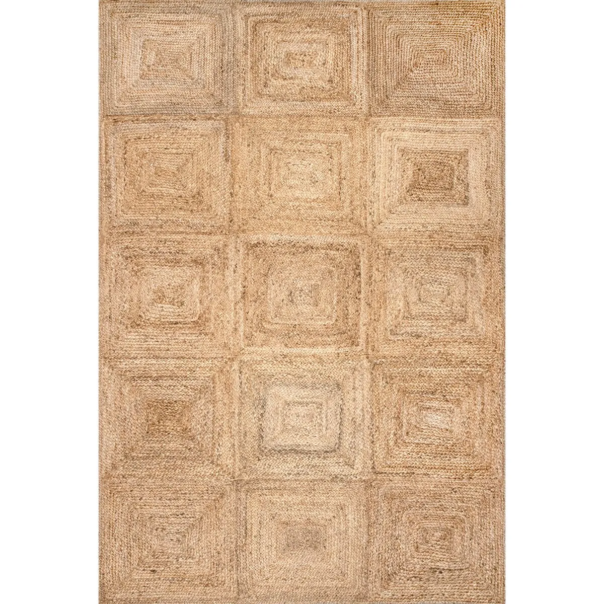 Juniper Tiled Jute Area Rug