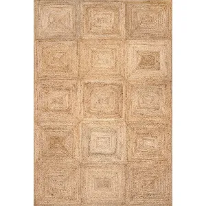 Juniper Tiled Jute Area Rug