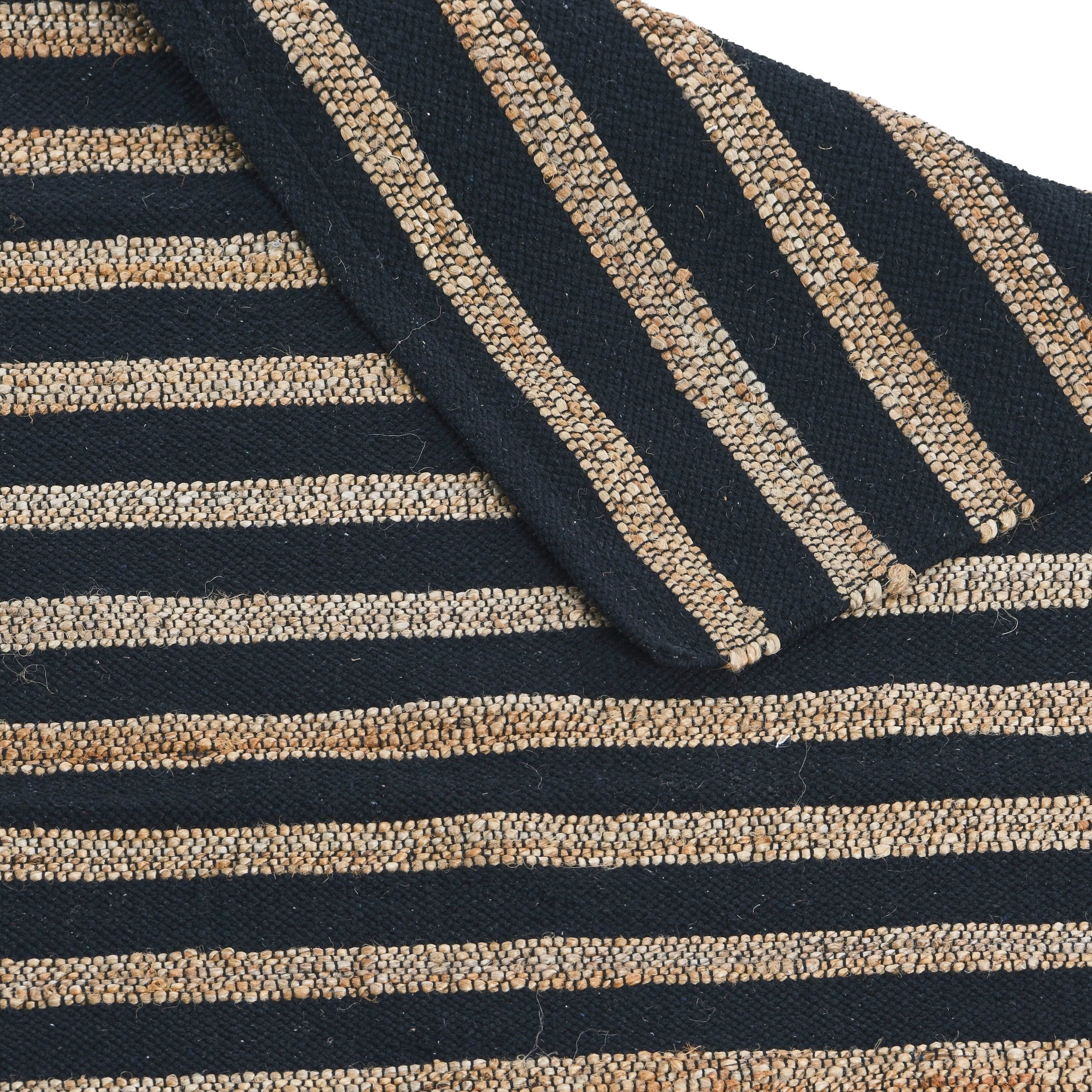 Jute Cotton Area Rug