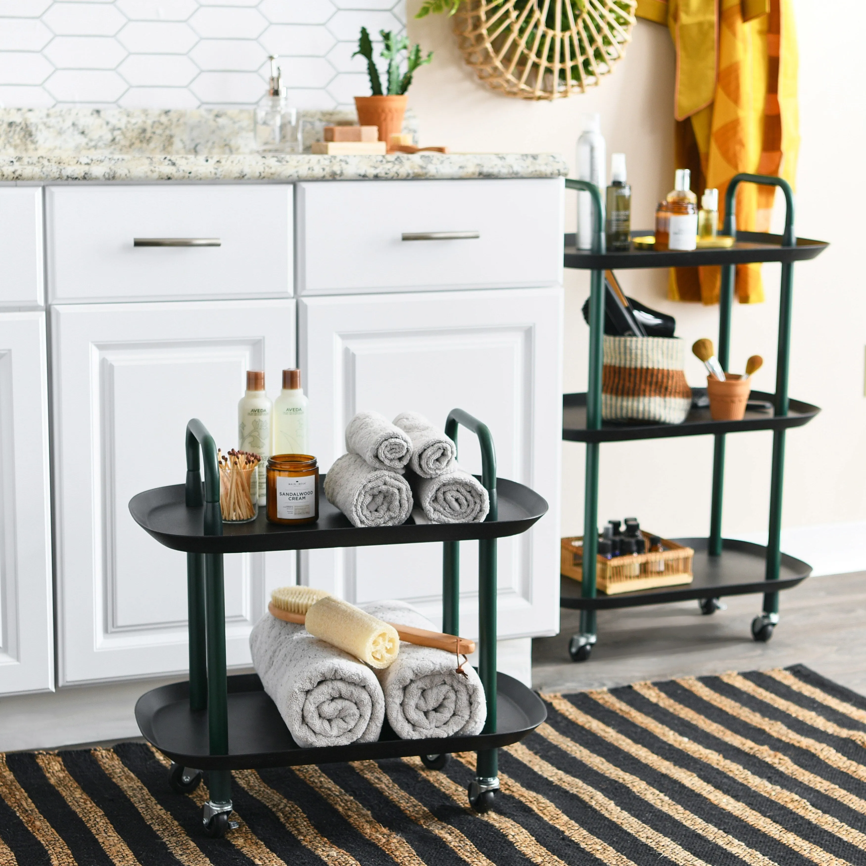 Jute Cotton Area Rug