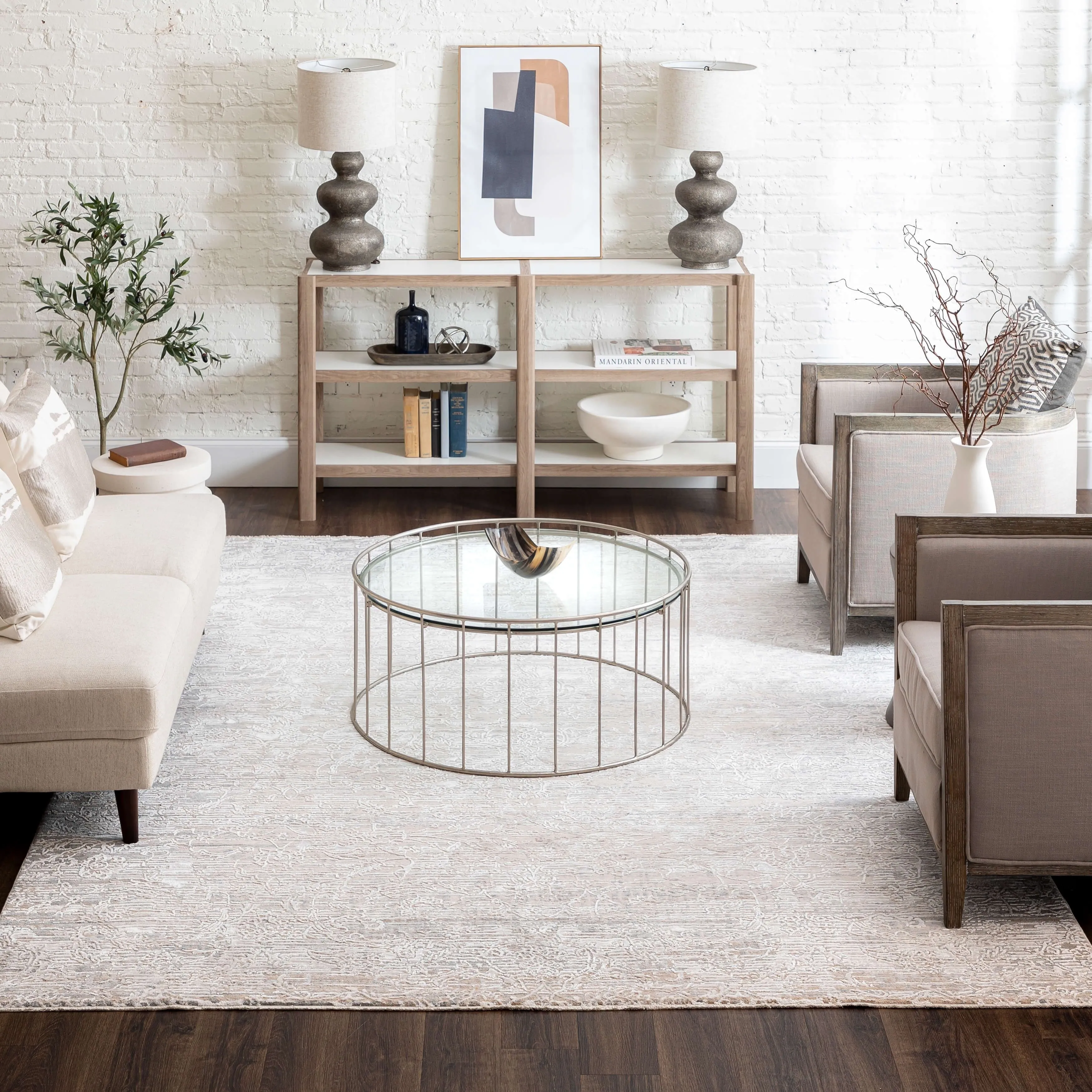 Karastan Solitude Mandawa Abstact Ornamental Area Rug
