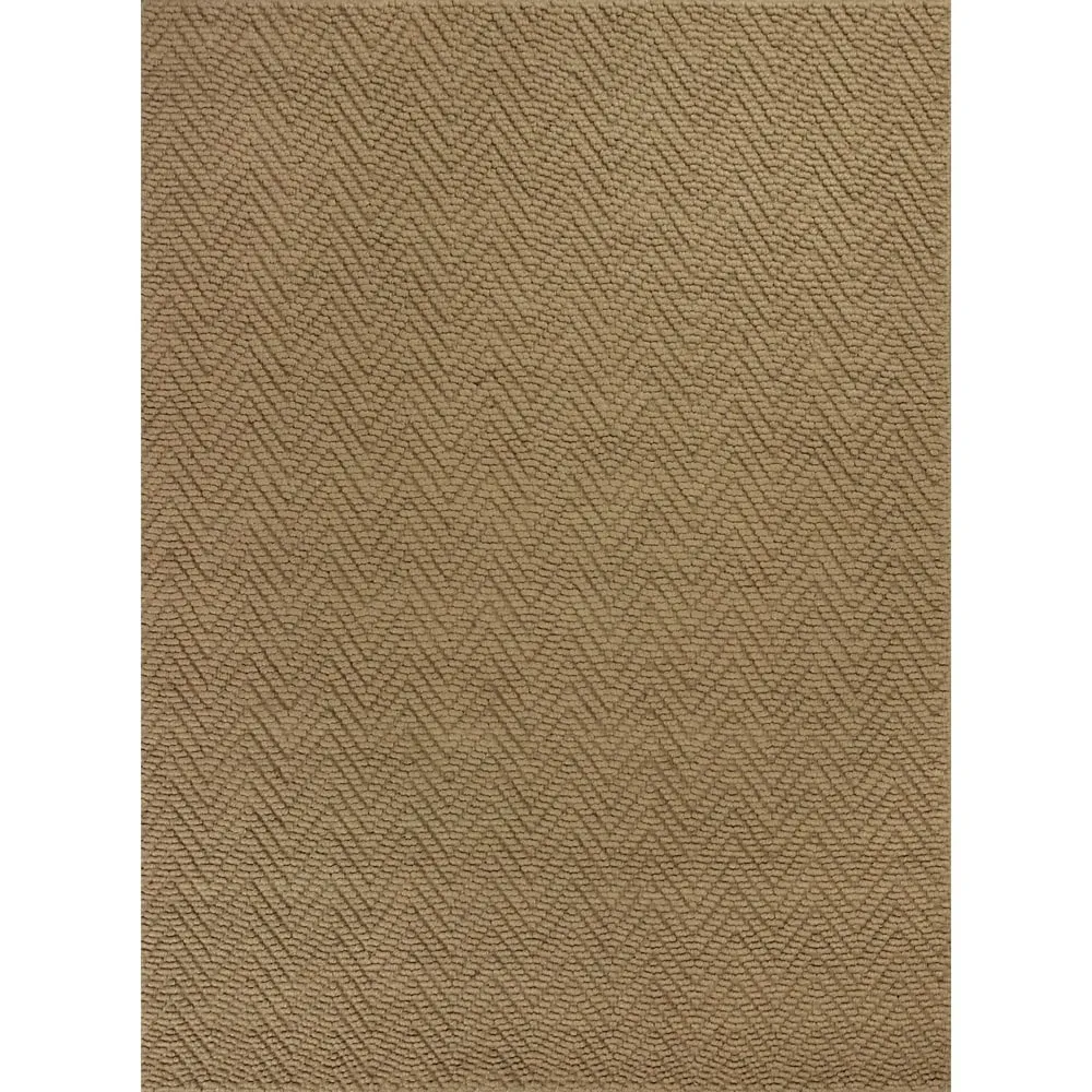 KAS Rugs Porto Herringbone Handmade Natural Jute Area Rug