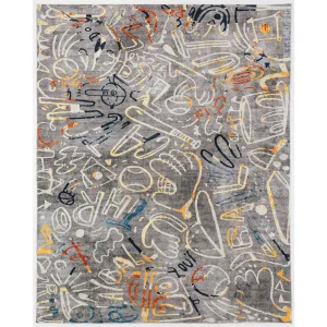 Katie Merz SPORTSGLYPHS Baseball Area Rug