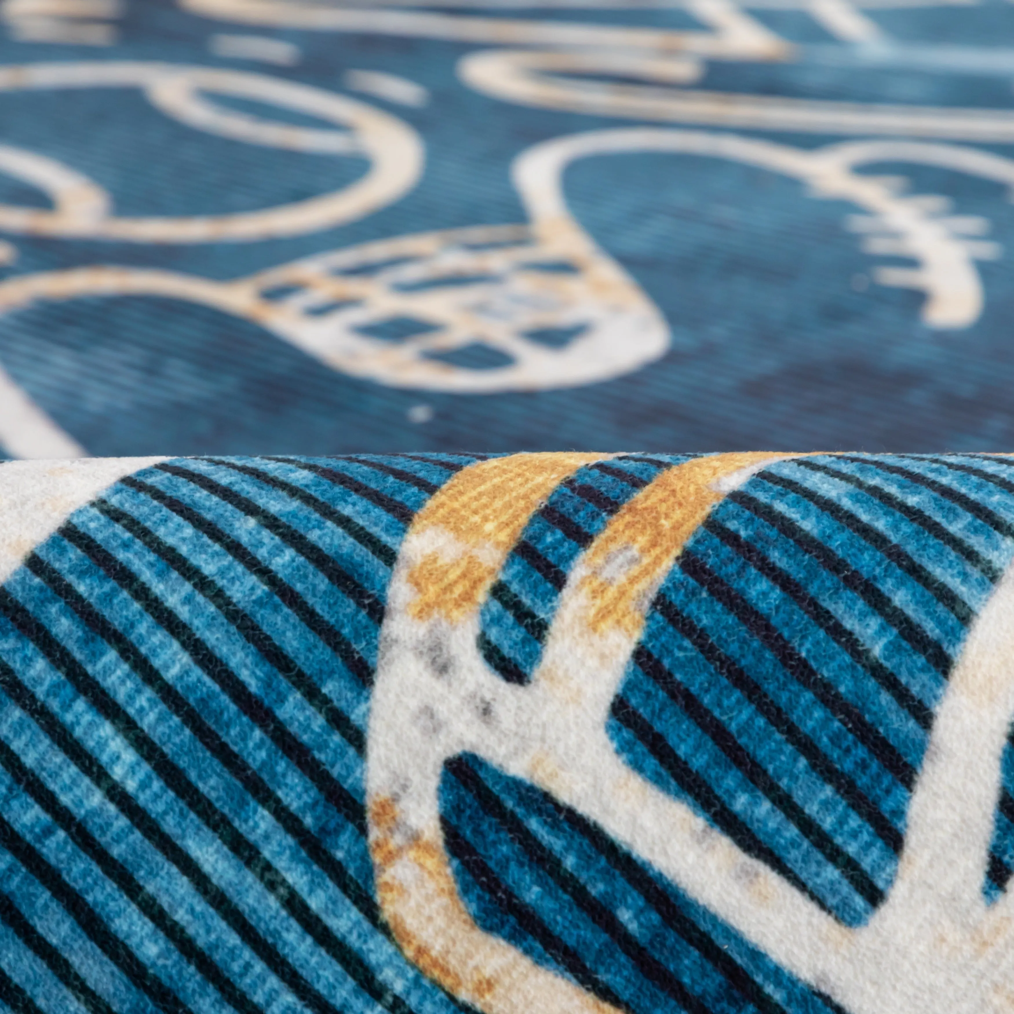 Katie Merz SPORTSGLYPHS Baseball Area Rug