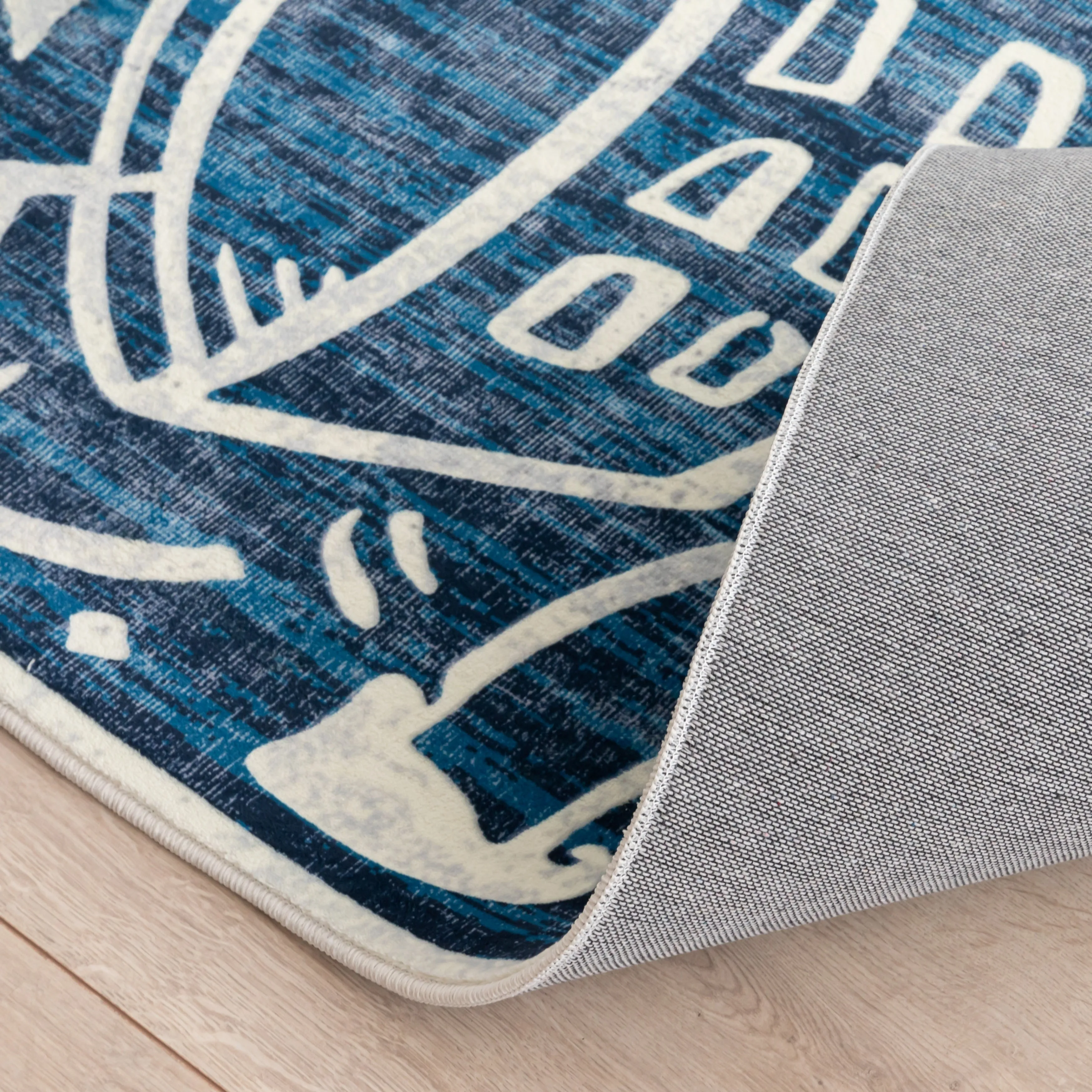 Katie Merz SPORTSGLYPHS Soccer Area Rug