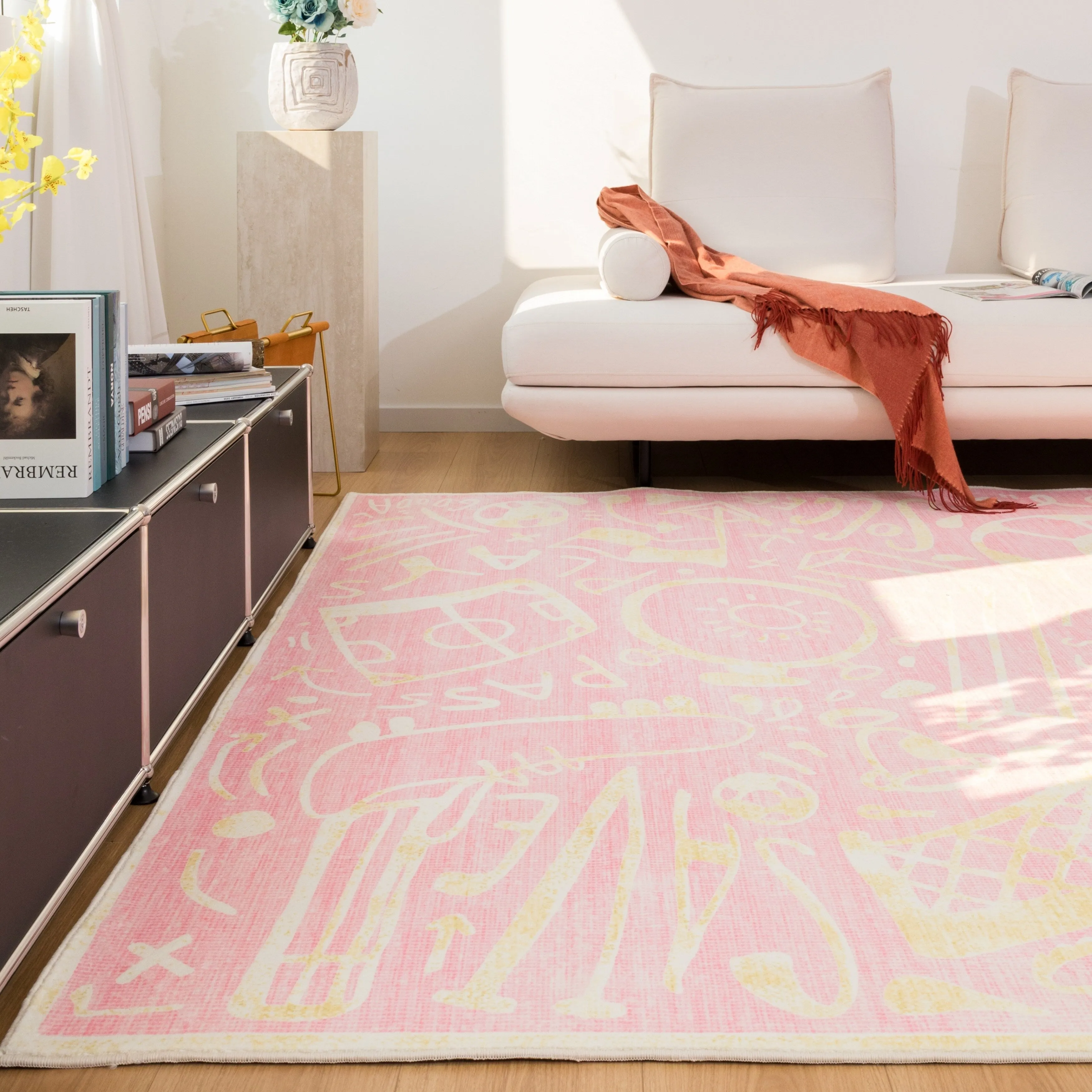 Katie Merz SPORTSGLYPHS Soccer Area Rug