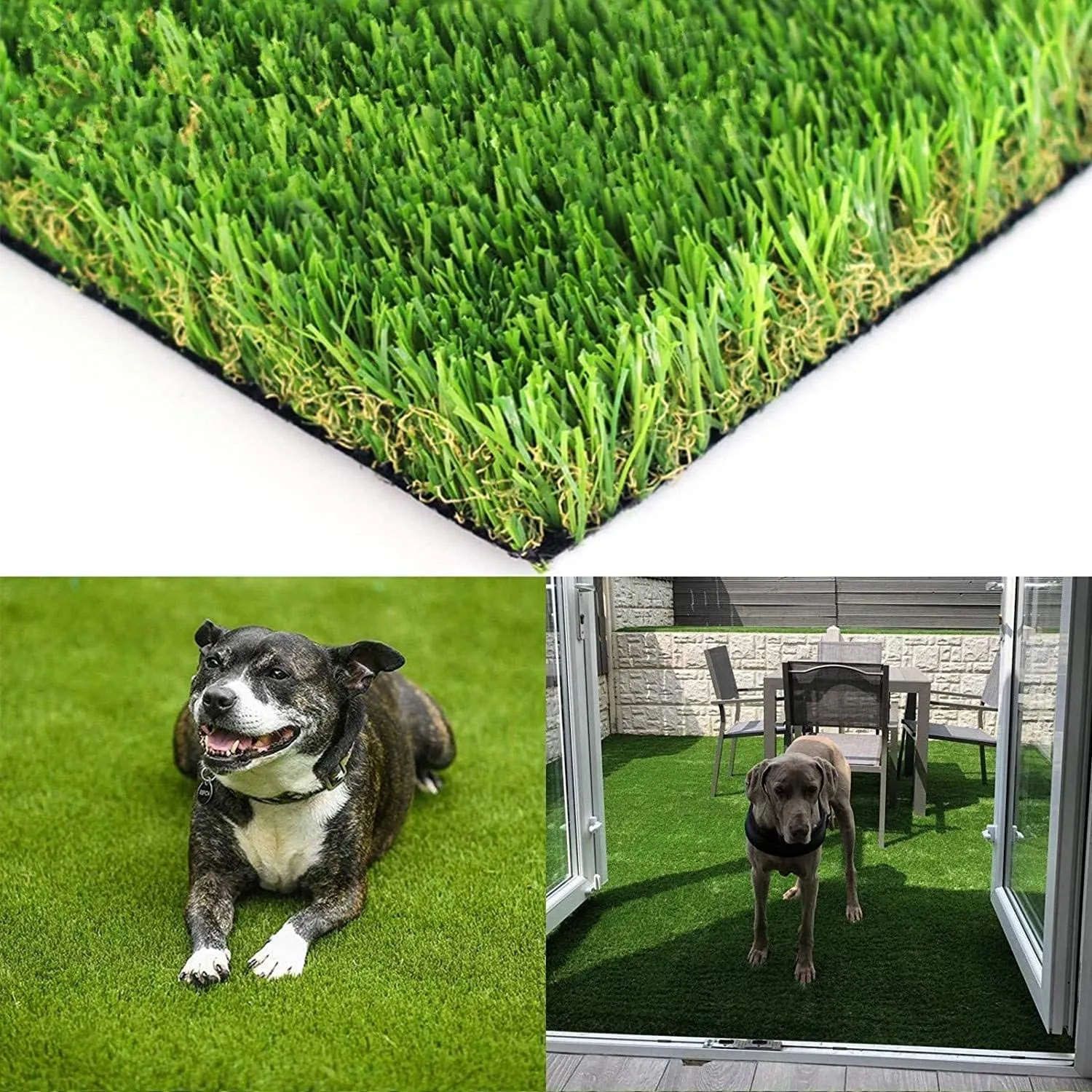 Kerrogee Synthetic Grass Artificial Turf Area Rug