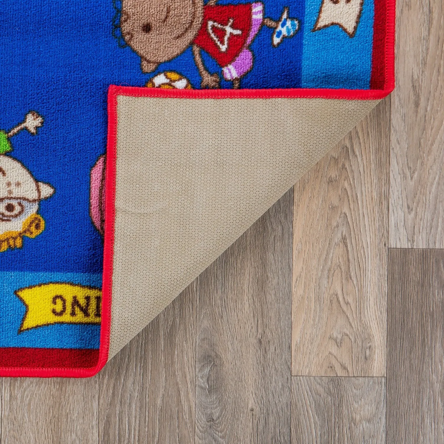 Kids Educational Learning Non Slip Area Rug