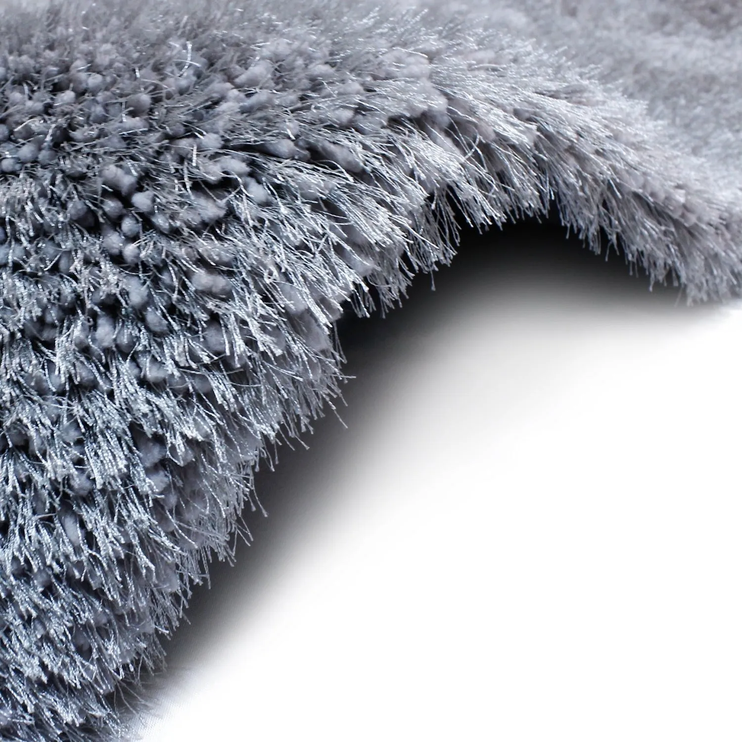 LA Rug Linens Romance 1.5-inch Thick Soft Pile Shag Area Rug