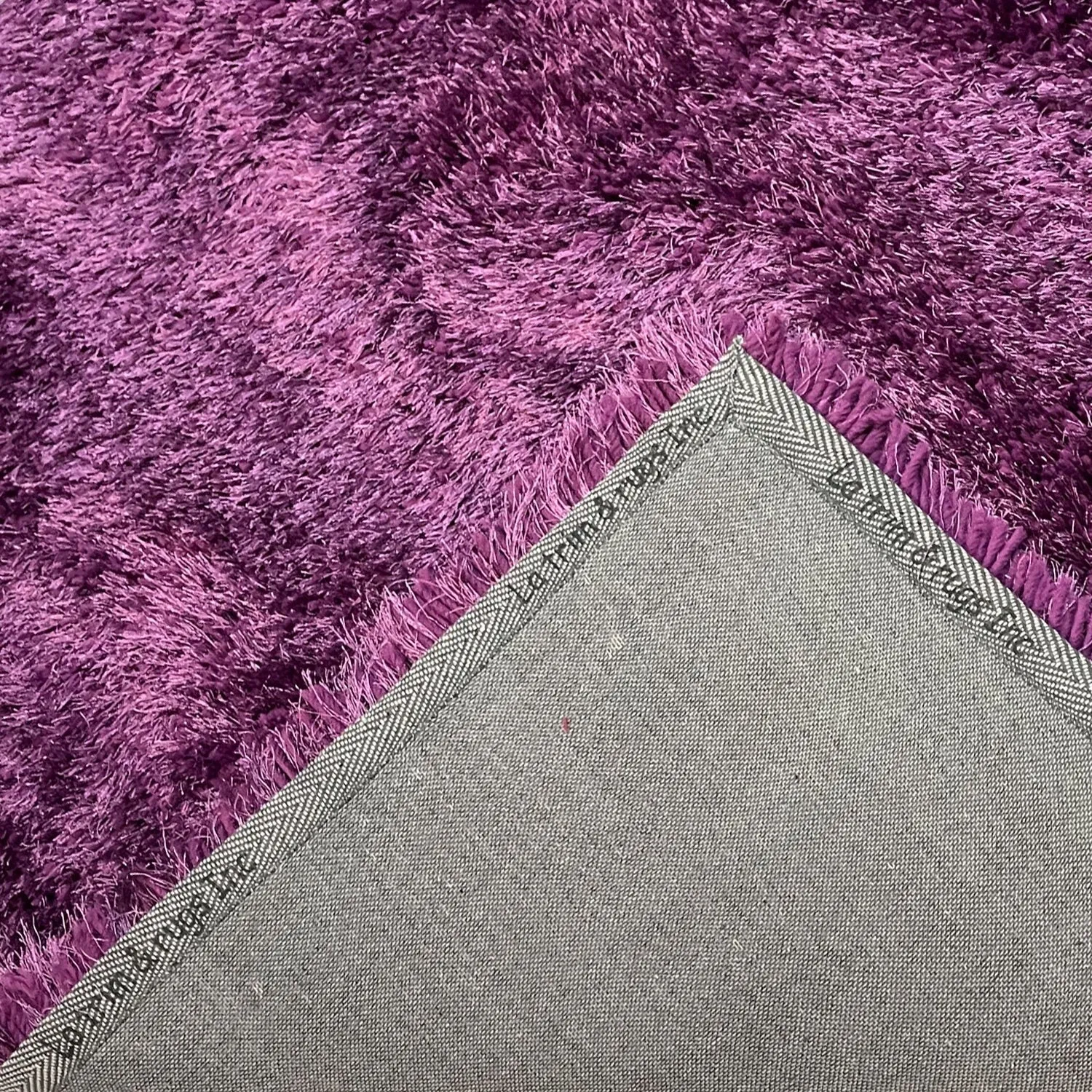 LA Rug Linens Romance 1.5-inch Thick Soft Pile Shag Area Rug