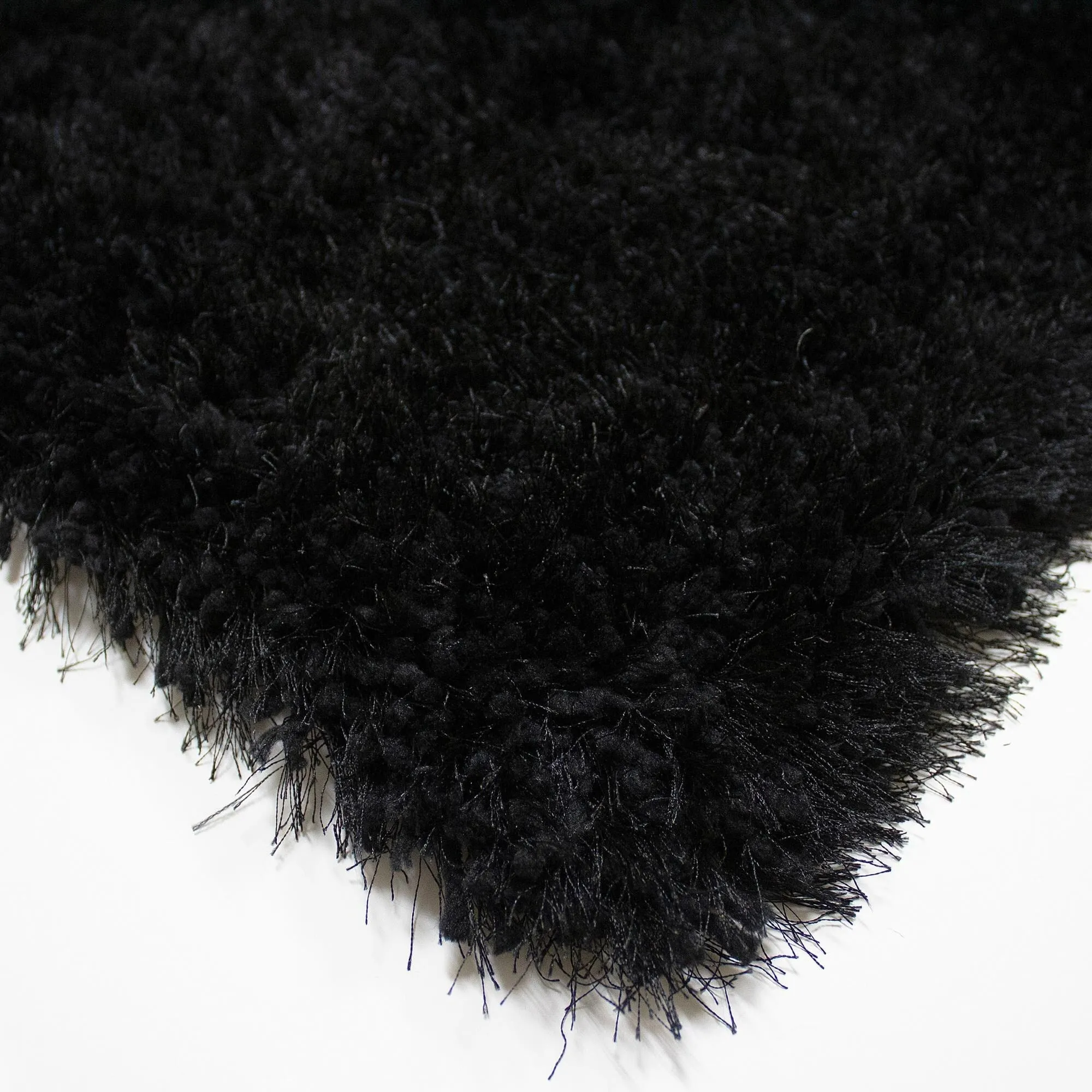 LA Rug Linens Romance 1.5-inch Thick Soft Pile Shag Area Rug