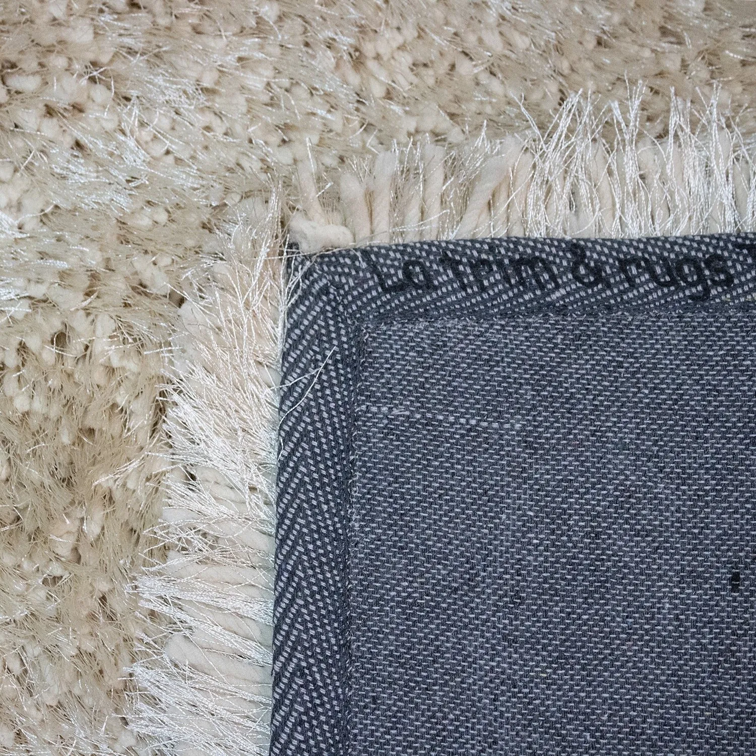 LA Rug Linens Romance 1.5-inch Thick Soft Pile Shag Area Rug
