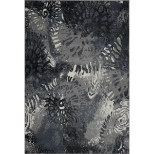 LaDole Rugs Durable Casa Loma Turkish Area Rug in Grey Cream