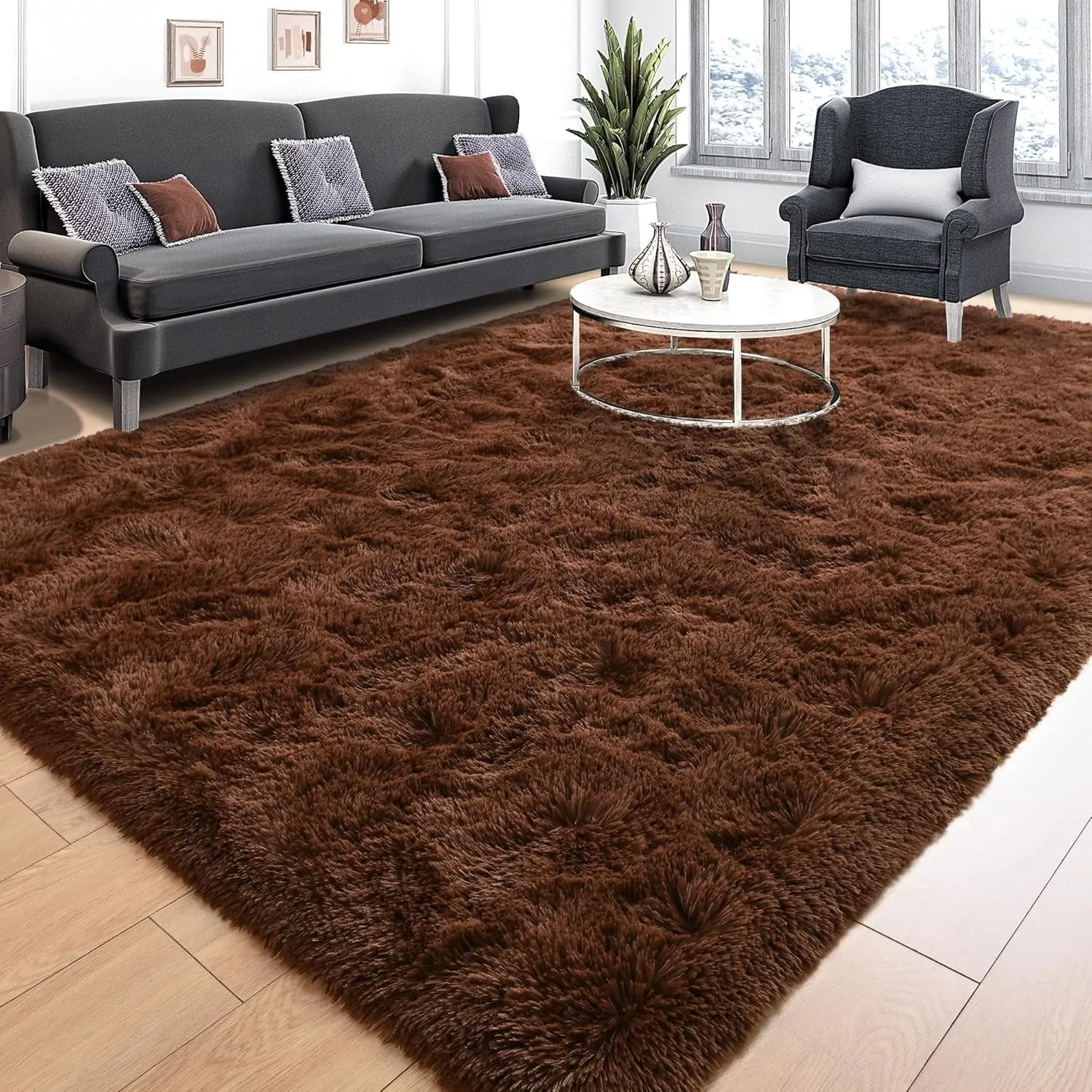 Large Size Home Decor Carpet Washable Nursery Area Rug - 8' x 10'