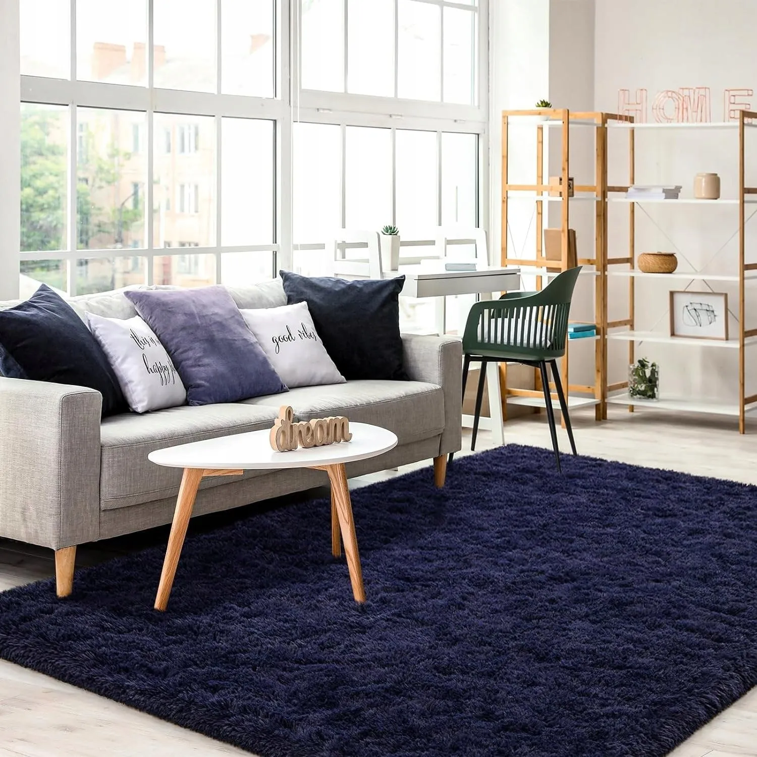 Large Size Home Decor Carpet Washable Nursery Area Rug - 8' x 10'