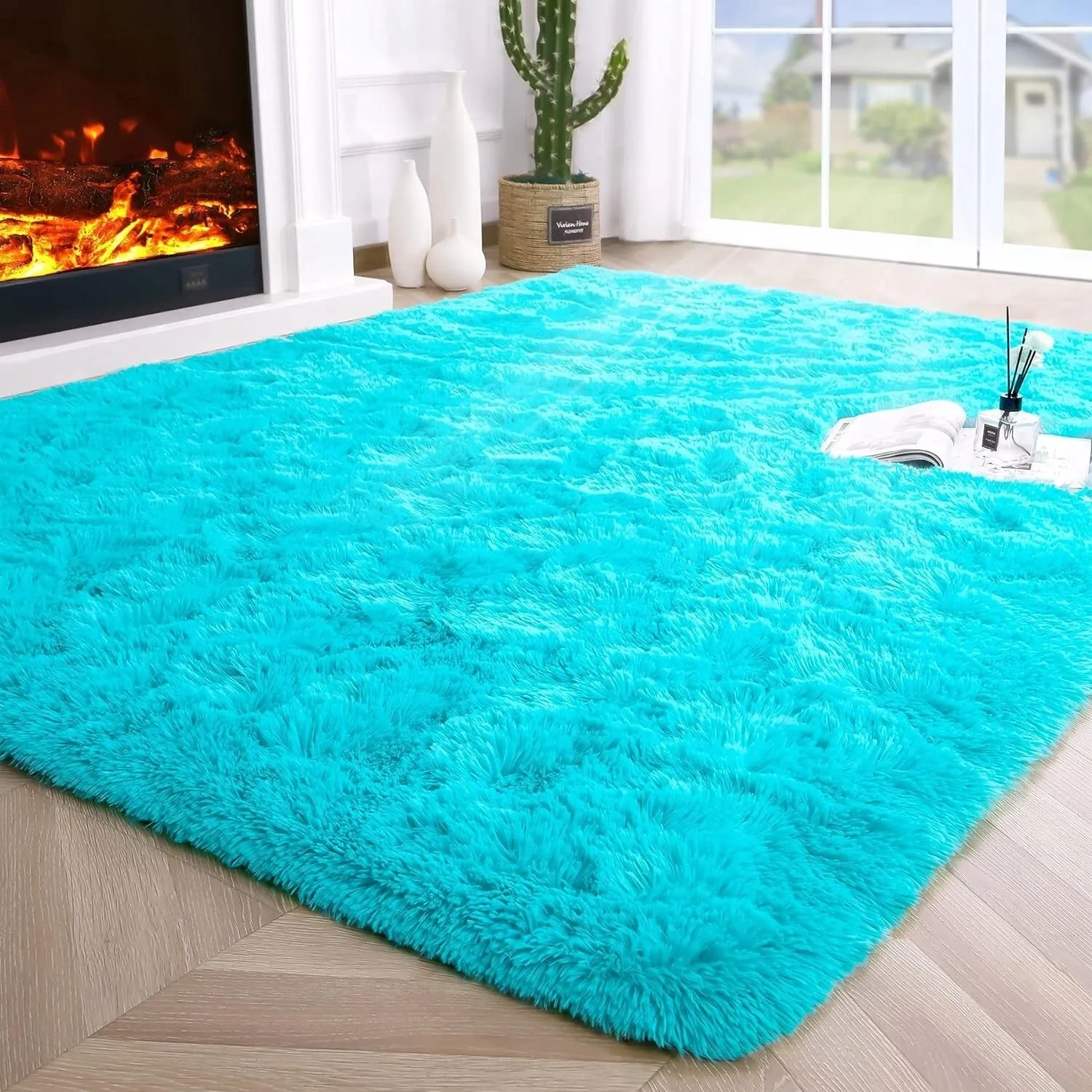 Large Size Home Decor Carpet Washable Nursery Area Rug - 8' x 10'