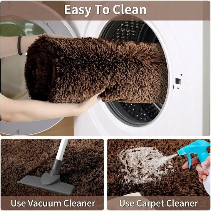 Large Size Home Decor Carpet Washable Nursery Area Rug - 8' x 10'
