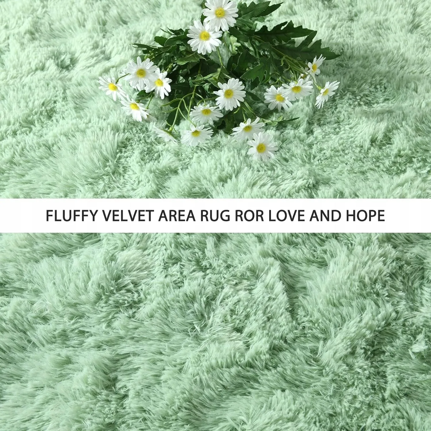 Large Size Home Decor Carpet Washable Nursery Area Rug - 8' x 10'