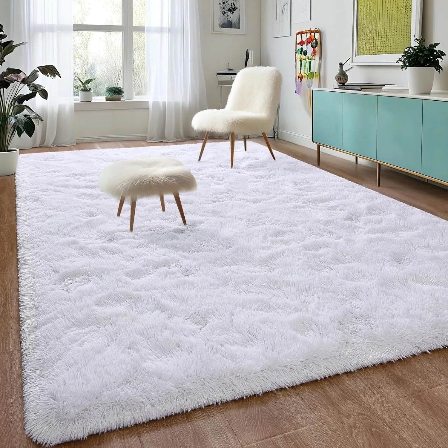 Large Size Home Decor Carpet Washable Nursery Area Rug - 8' x 10'