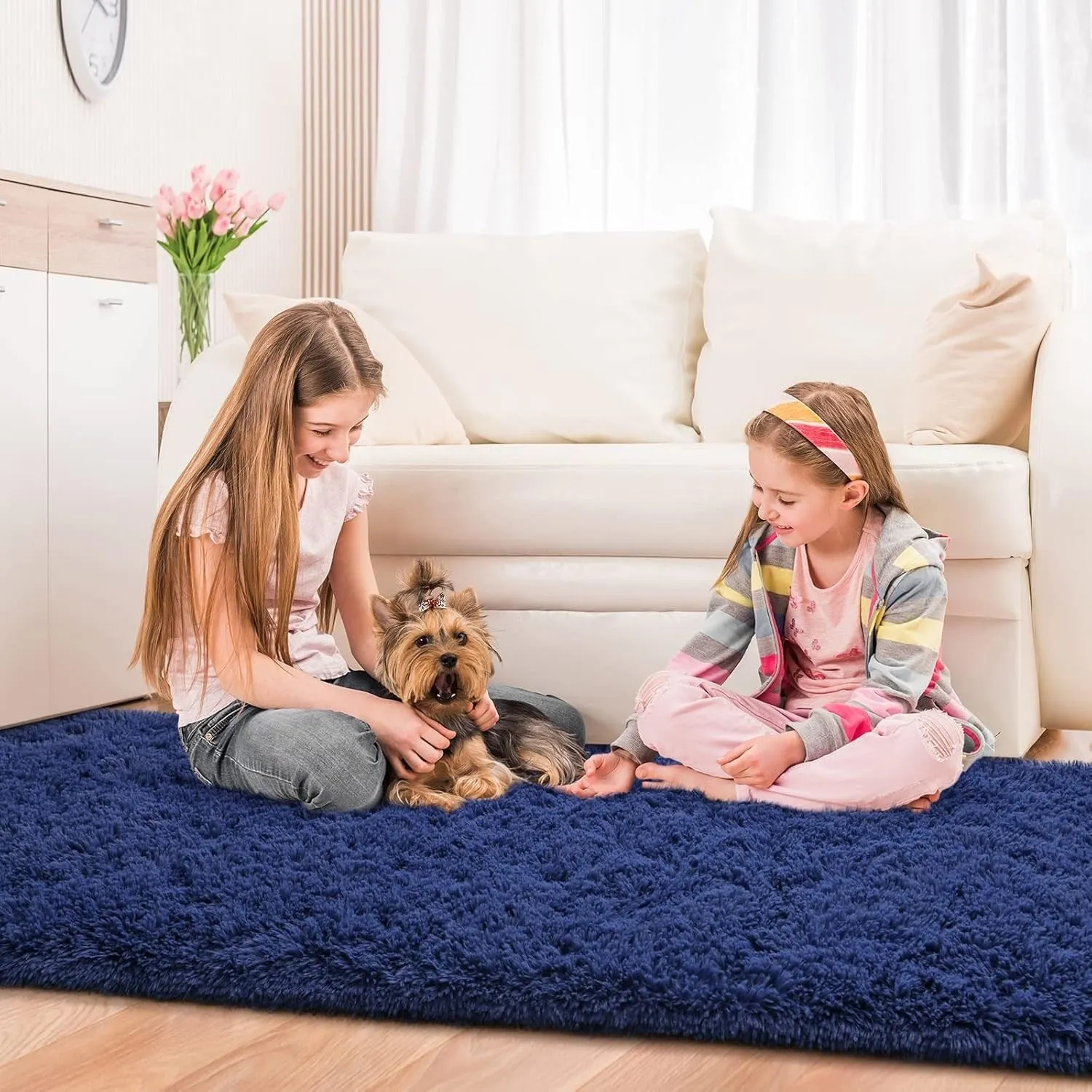 Large Size Home Decor Carpet Washable Nursery Area Rug - 8' x 10'