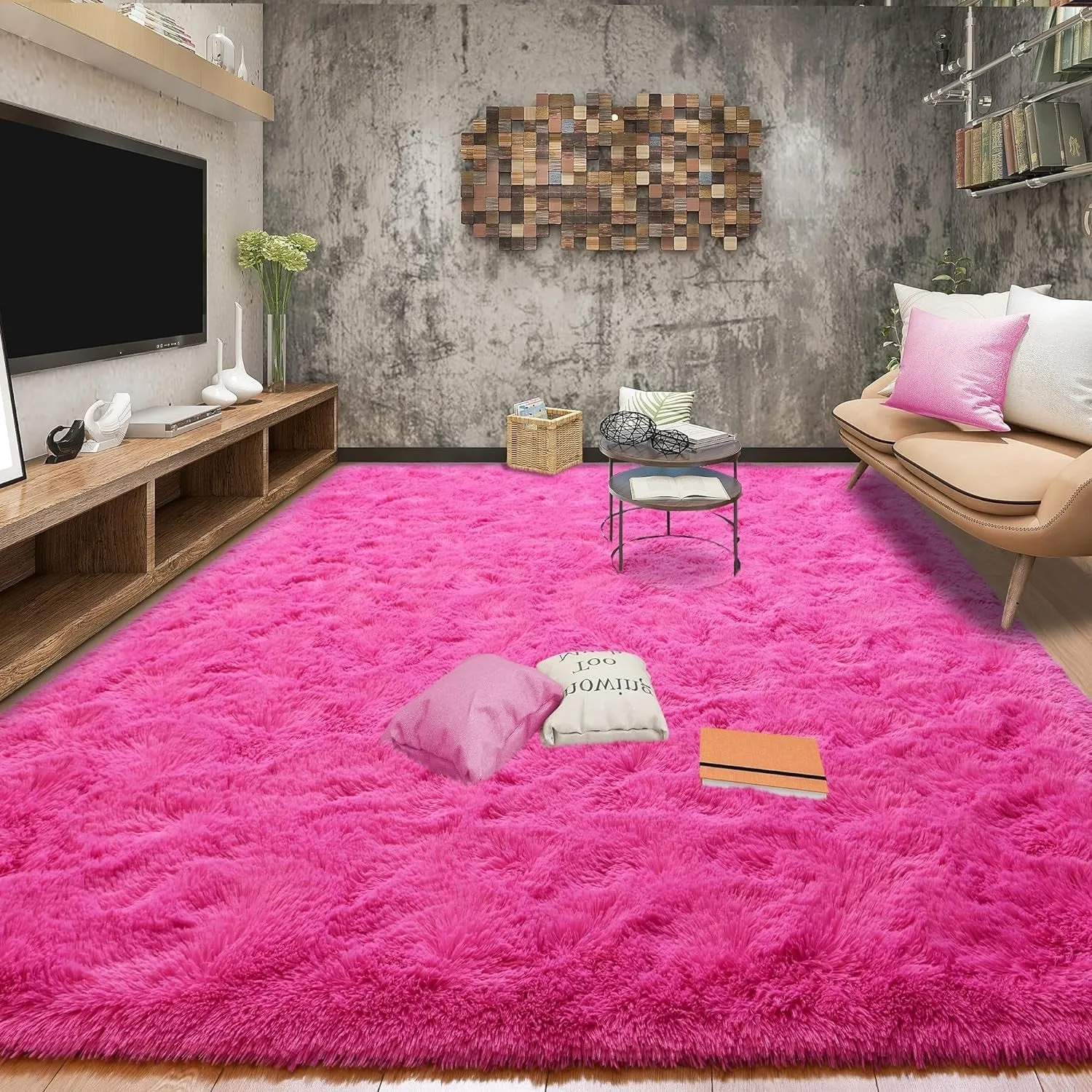 Large Size Home Decor Carpet Washable Nursery Area Rug - 8' x 10'