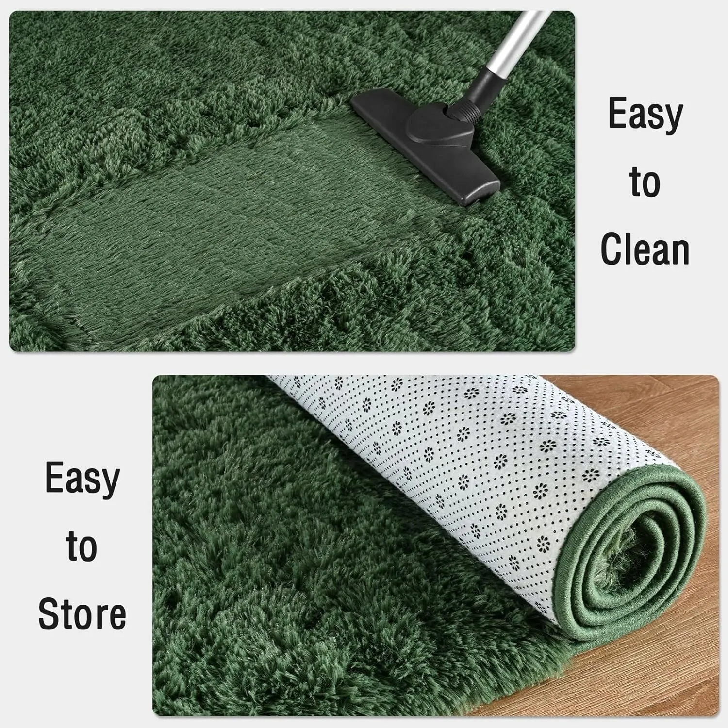 Large Size Home Decor Carpet Washable Nursery Area Rug - 8' x 10'