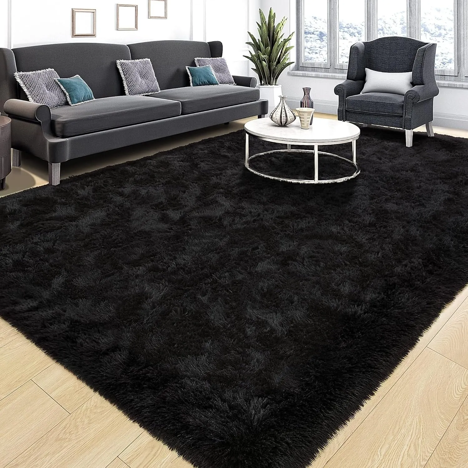 Large Size Home Decor Carpet Washable Nursery Area Rug - 8' x 10'