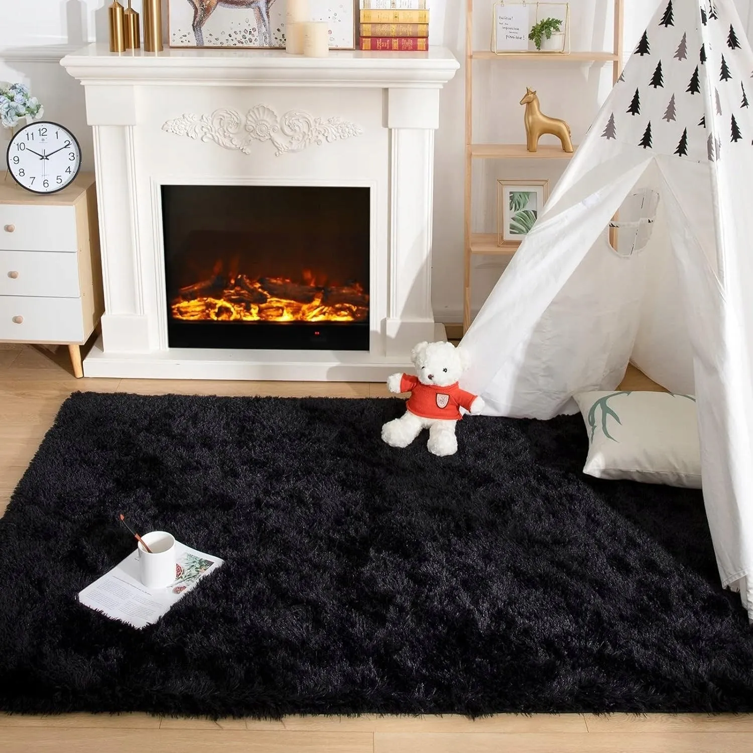Large Size Home Decor Carpet Washable Nursery Area Rug - 8' x 10'