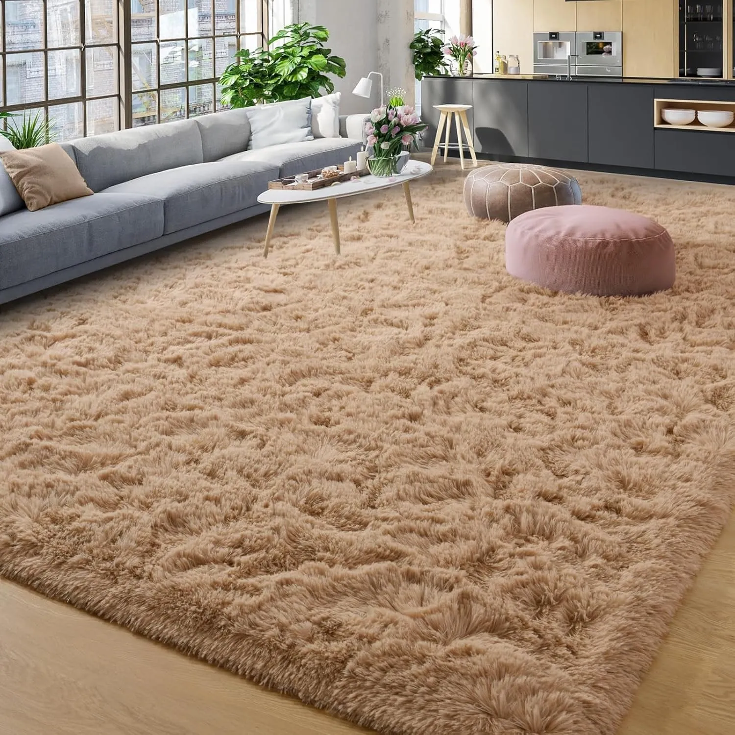 Large Size Home Decor Carpet Washable Nursery Area Rug - 8' x 10'