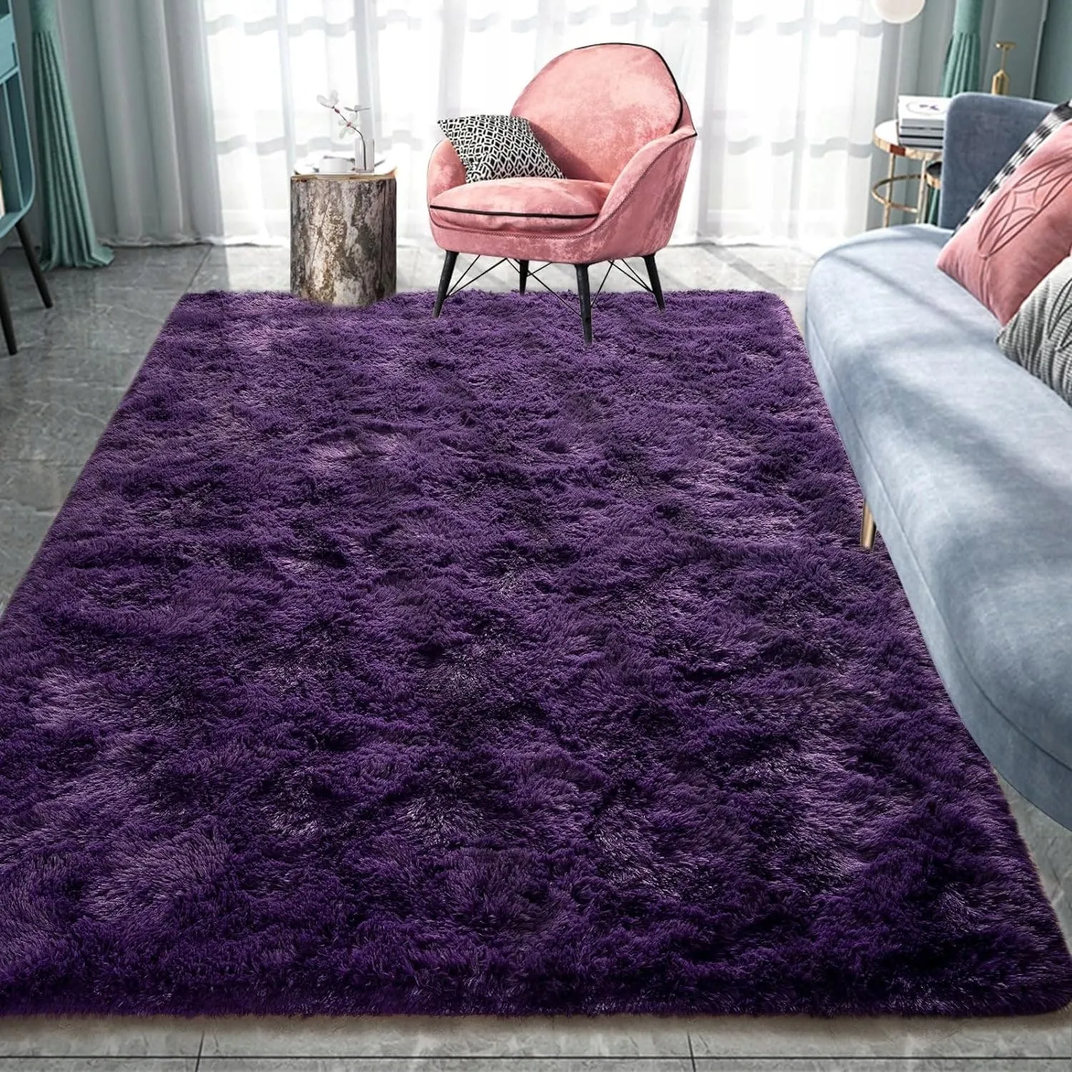 Large Size Home Decor Carpet Washable Nursery Area Rug - 8' x 10'