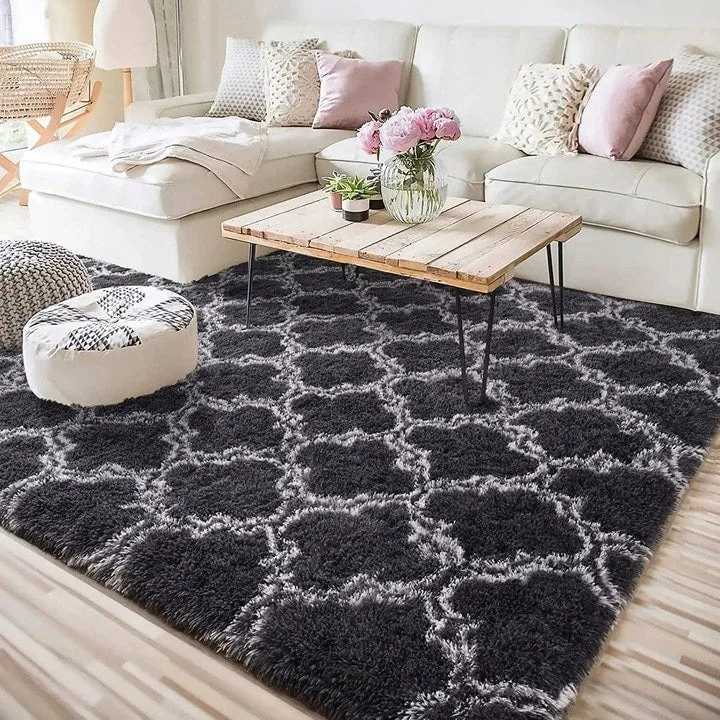 Large Size Home Decor Carpet Washable Nursery Area Rug - 8' x 10'