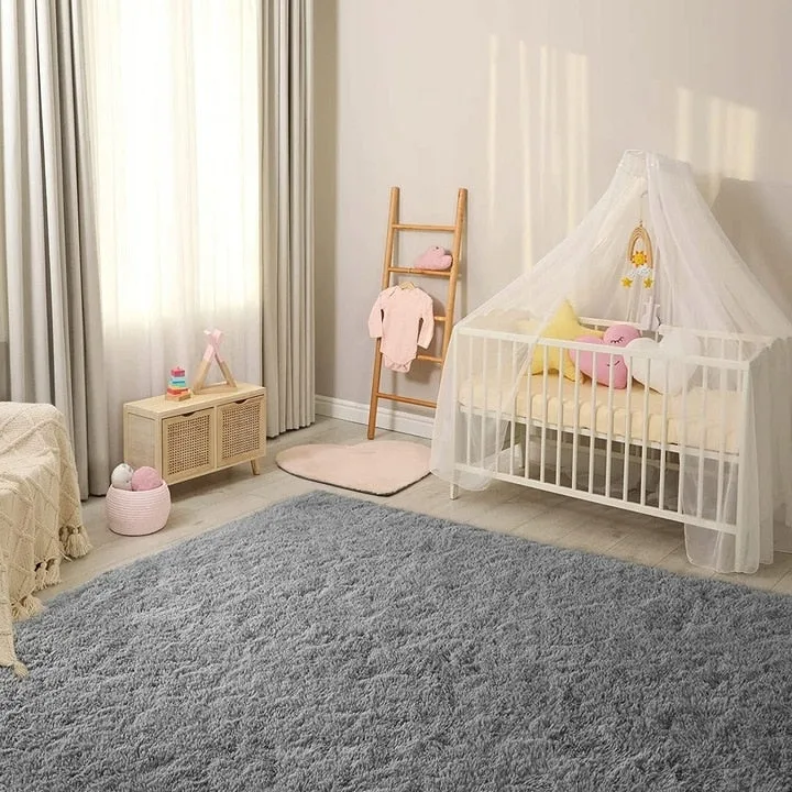 Large Size Home Decor Carpet Washable Nursery Area Rug - 8' x 10'