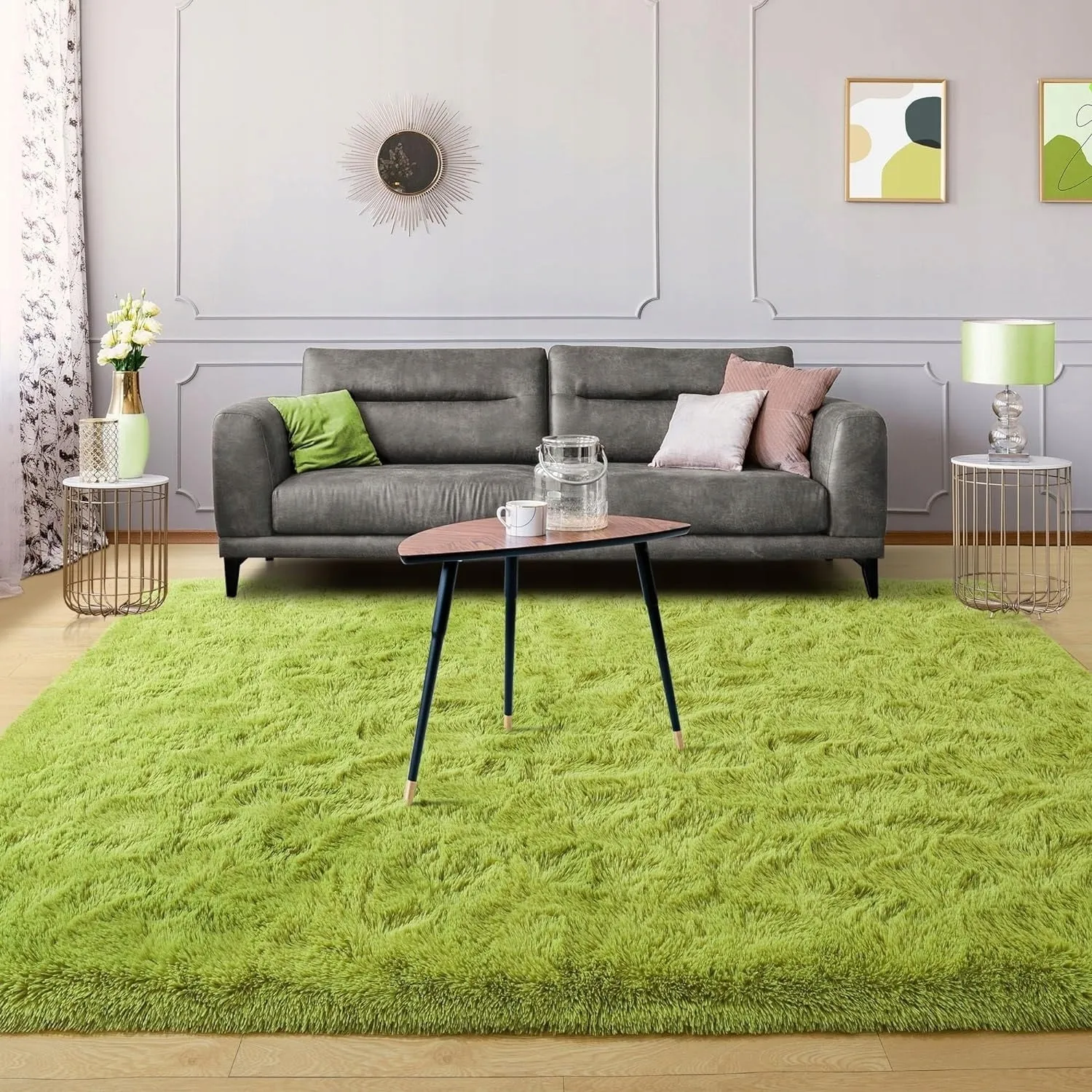 Large Size Home Decor Carpet Washable Nursery Area Rug - 8' x 10'