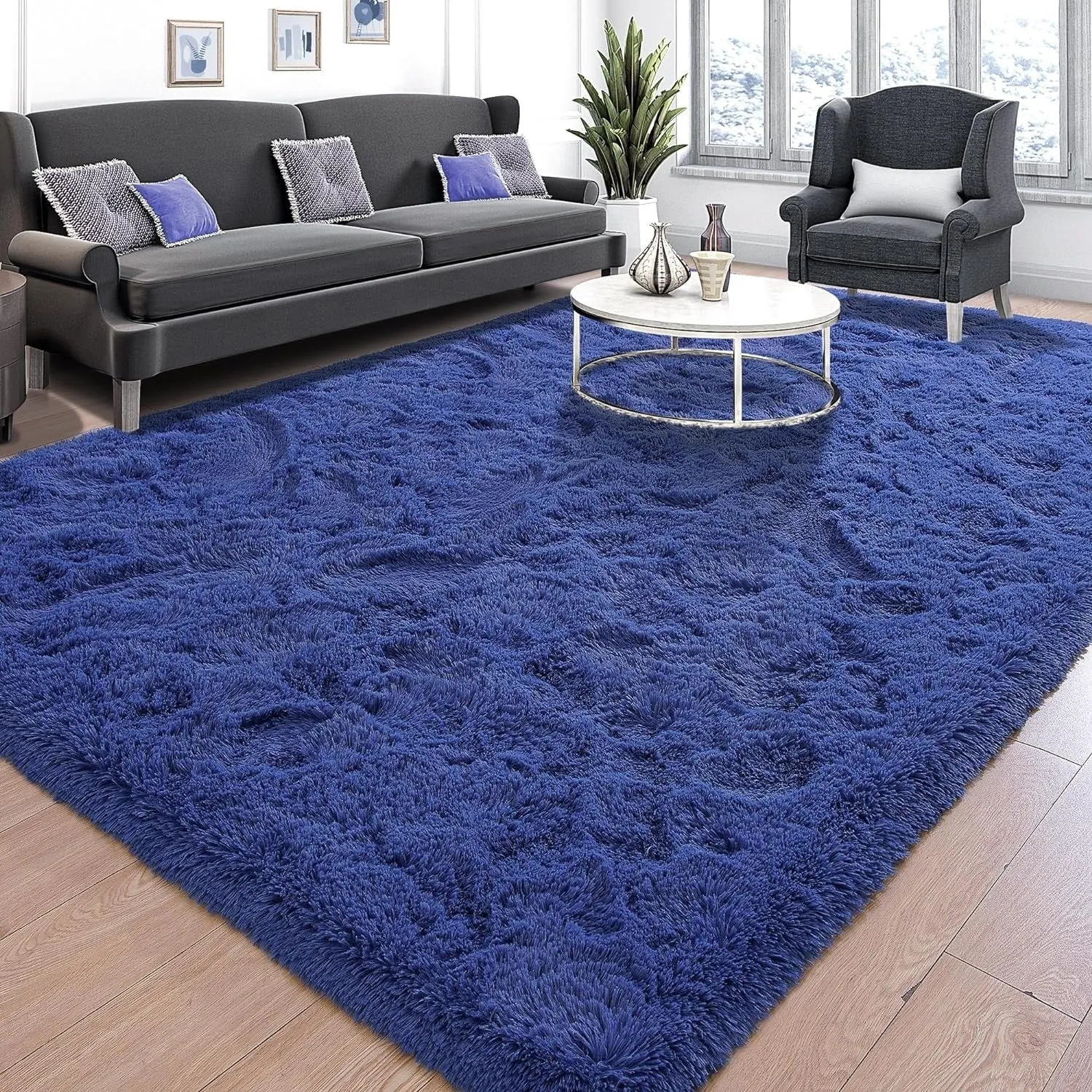 Large Size Home Decor Carpet Washable Nursery Area Rug - 8' x 10'