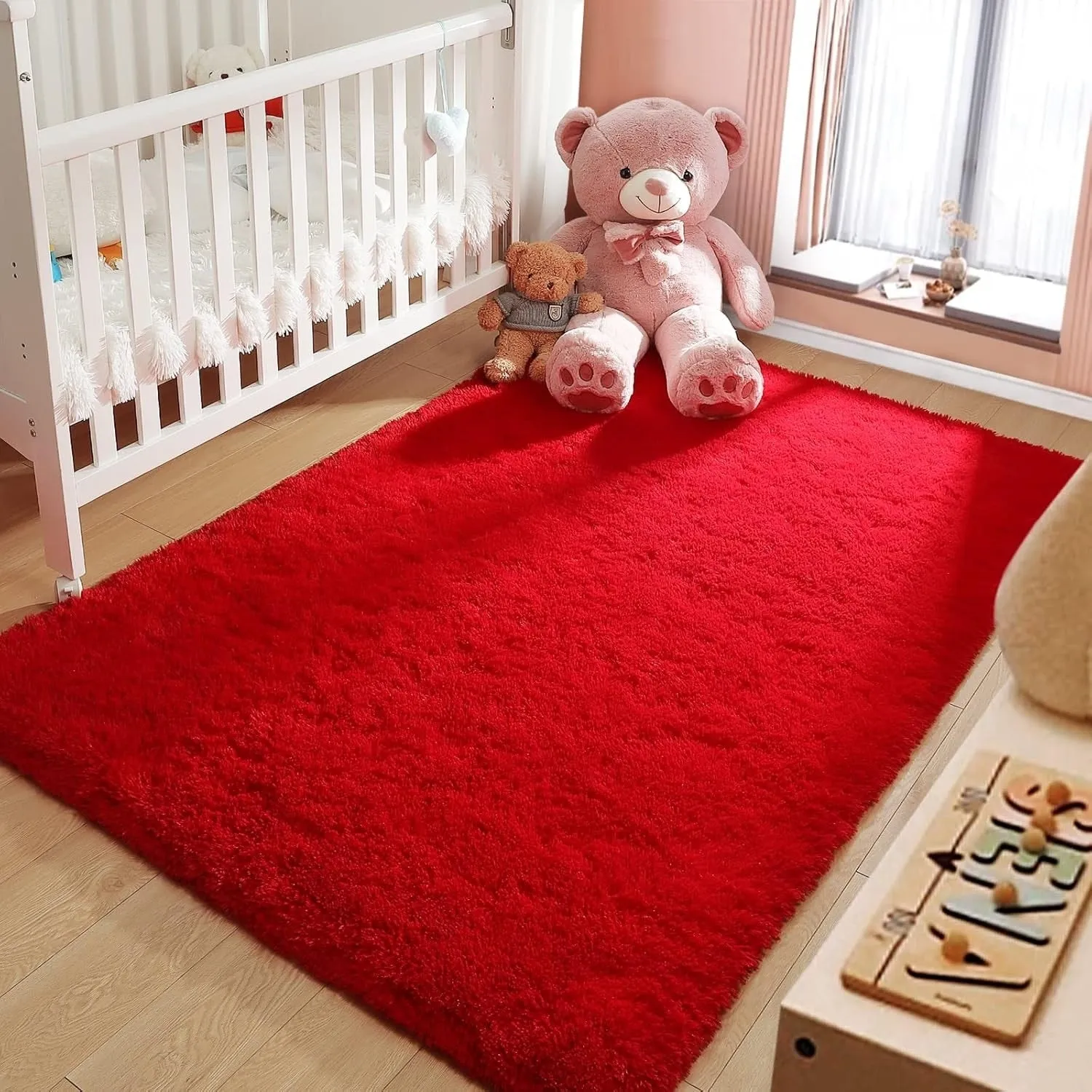 Large Size Home Decor Carpet Washable Nursery Area Rug - 8' x 10'