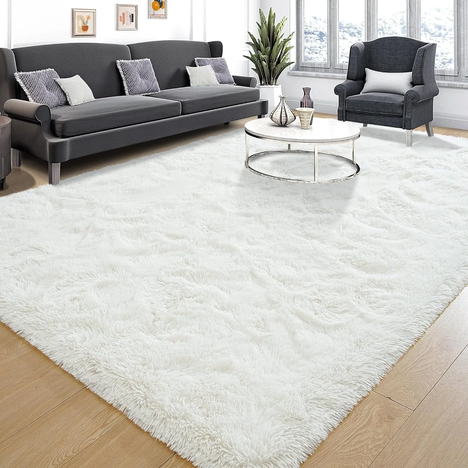 Large Size Home Decor Carpet Washable Nursery Area Rug - 8' x 10'