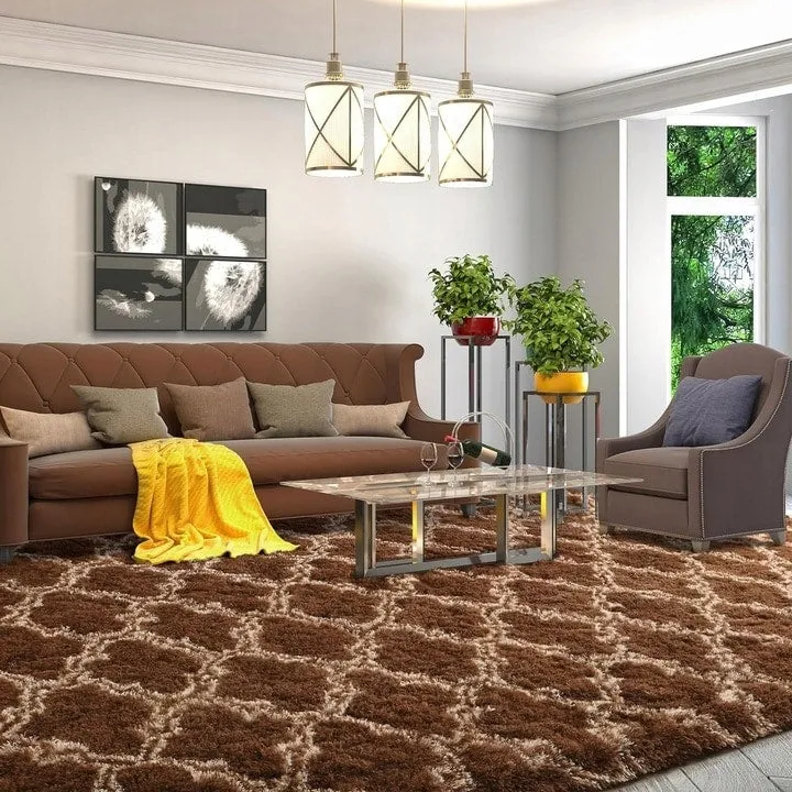 Large Size Home Decor Carpet Washable Nursery Area Rug - 8' x 10'