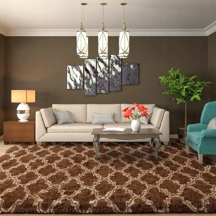 Large Size Home Decor Carpet Washable Nursery Area Rug - 8' x 10'